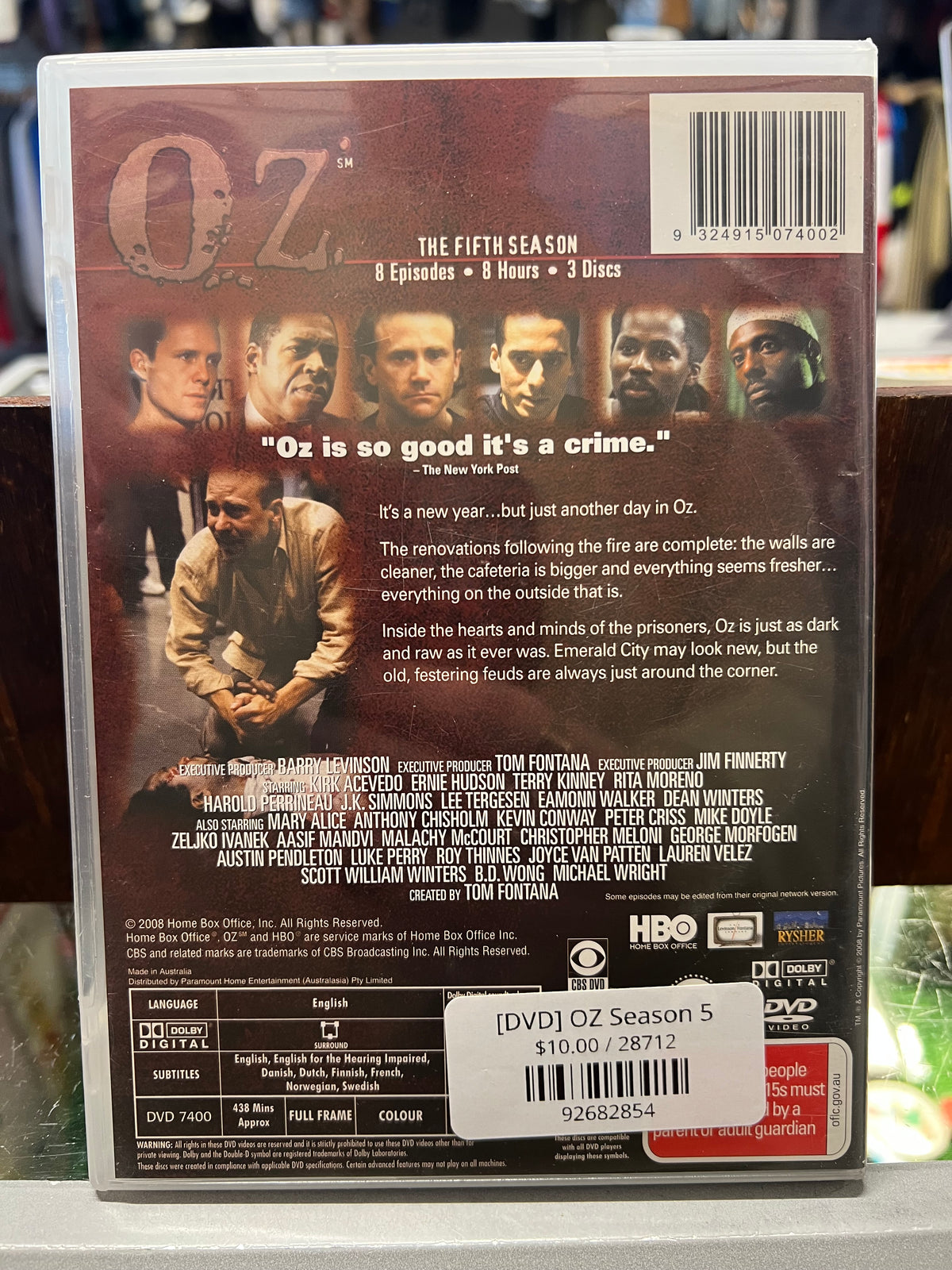 [DVD] OZ Season 5
