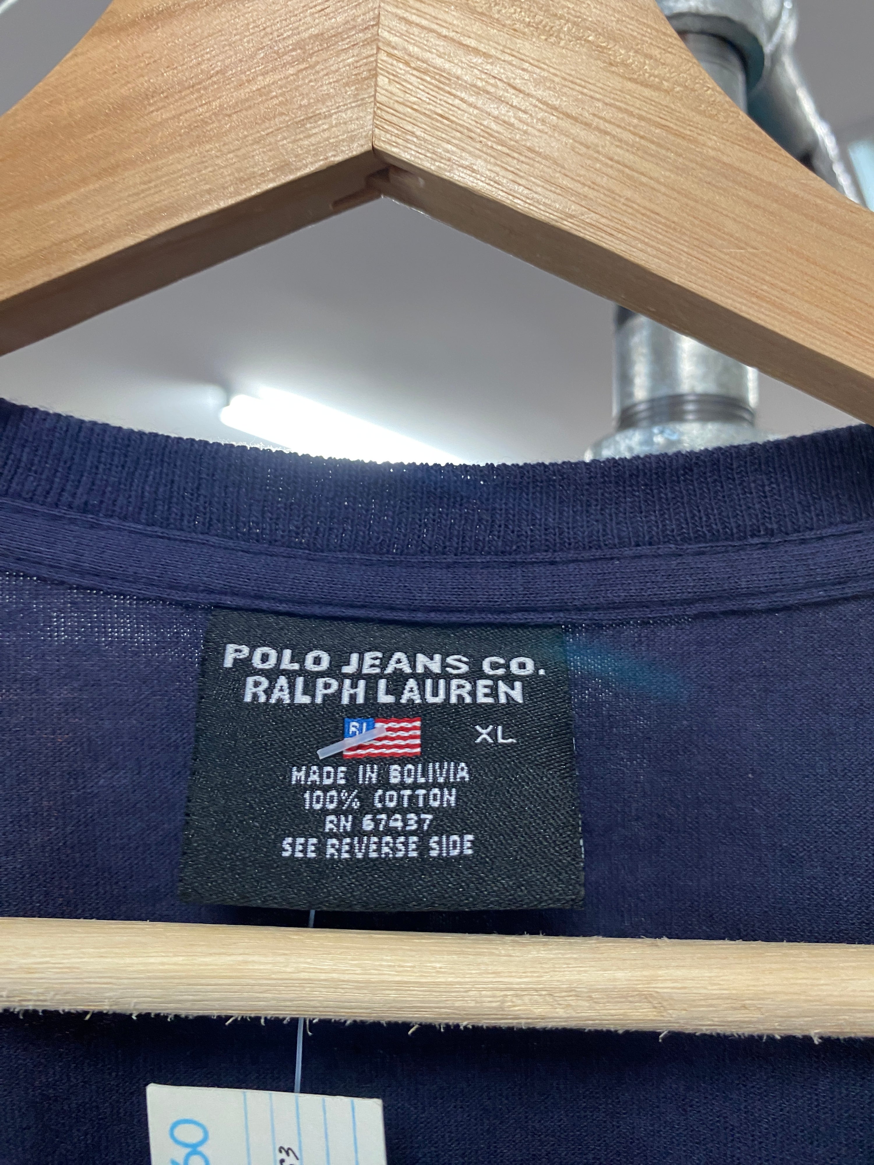 XL - RL Polo Jeans Titanium Dark Blue Tee