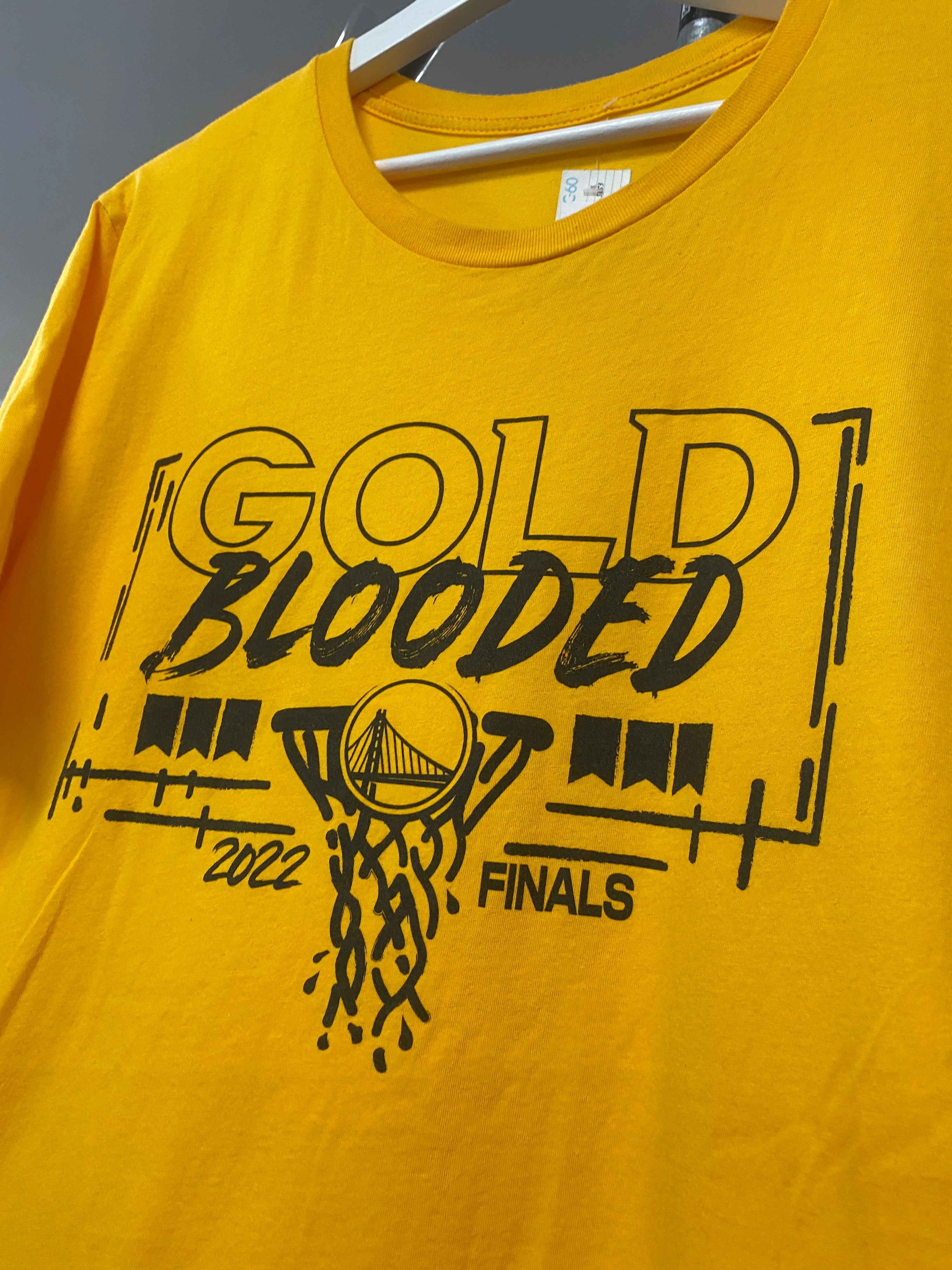 XL - 2022 Golden State Gold Blooded Finals Tee