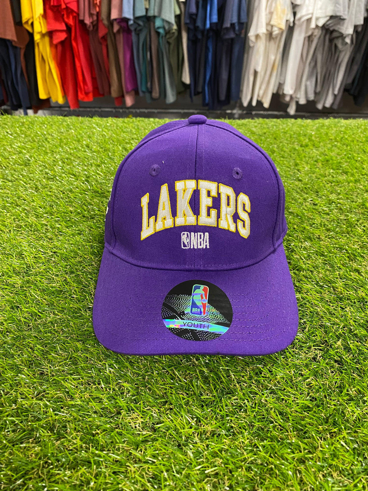 LA Lakers Purple Hat Youth Size