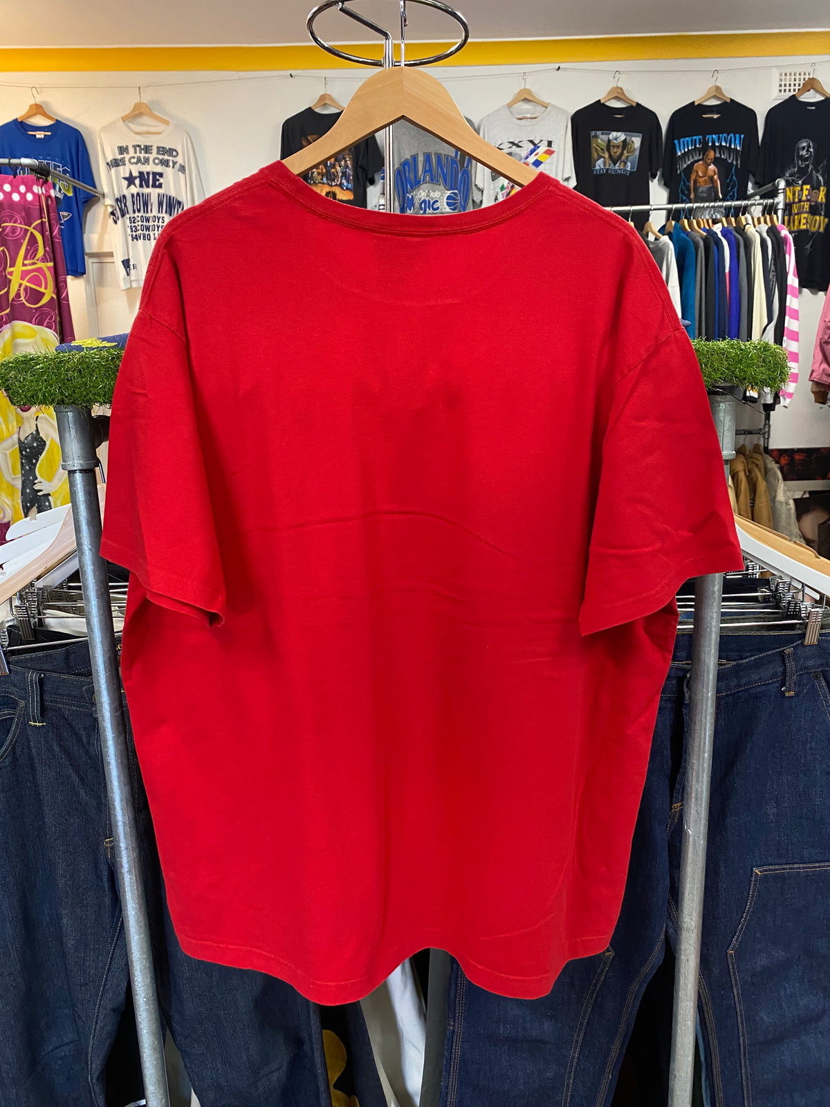 [L] Polo Sport Red Cotton Tshirt