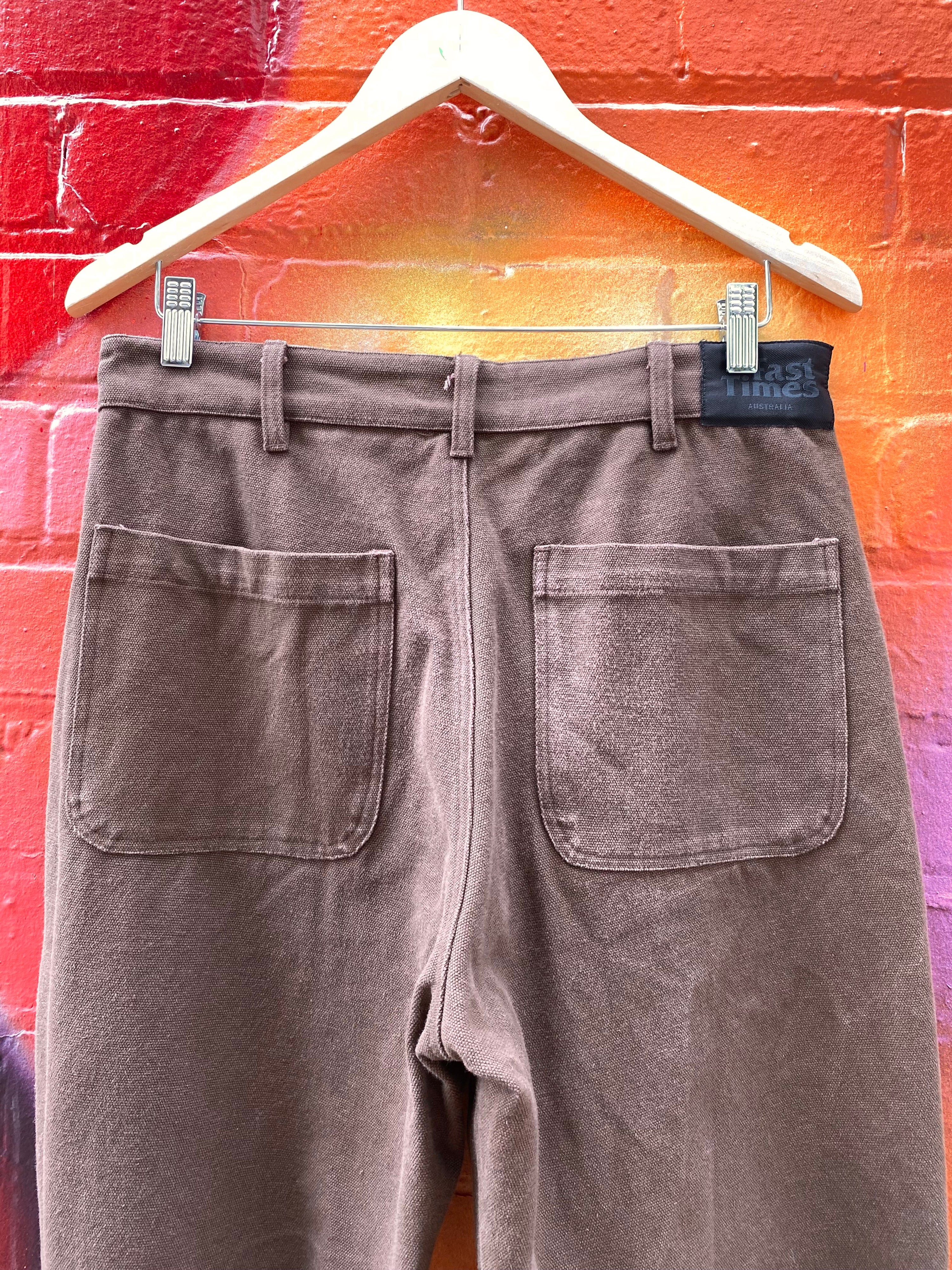 [30] Fast Times Brown Jeans