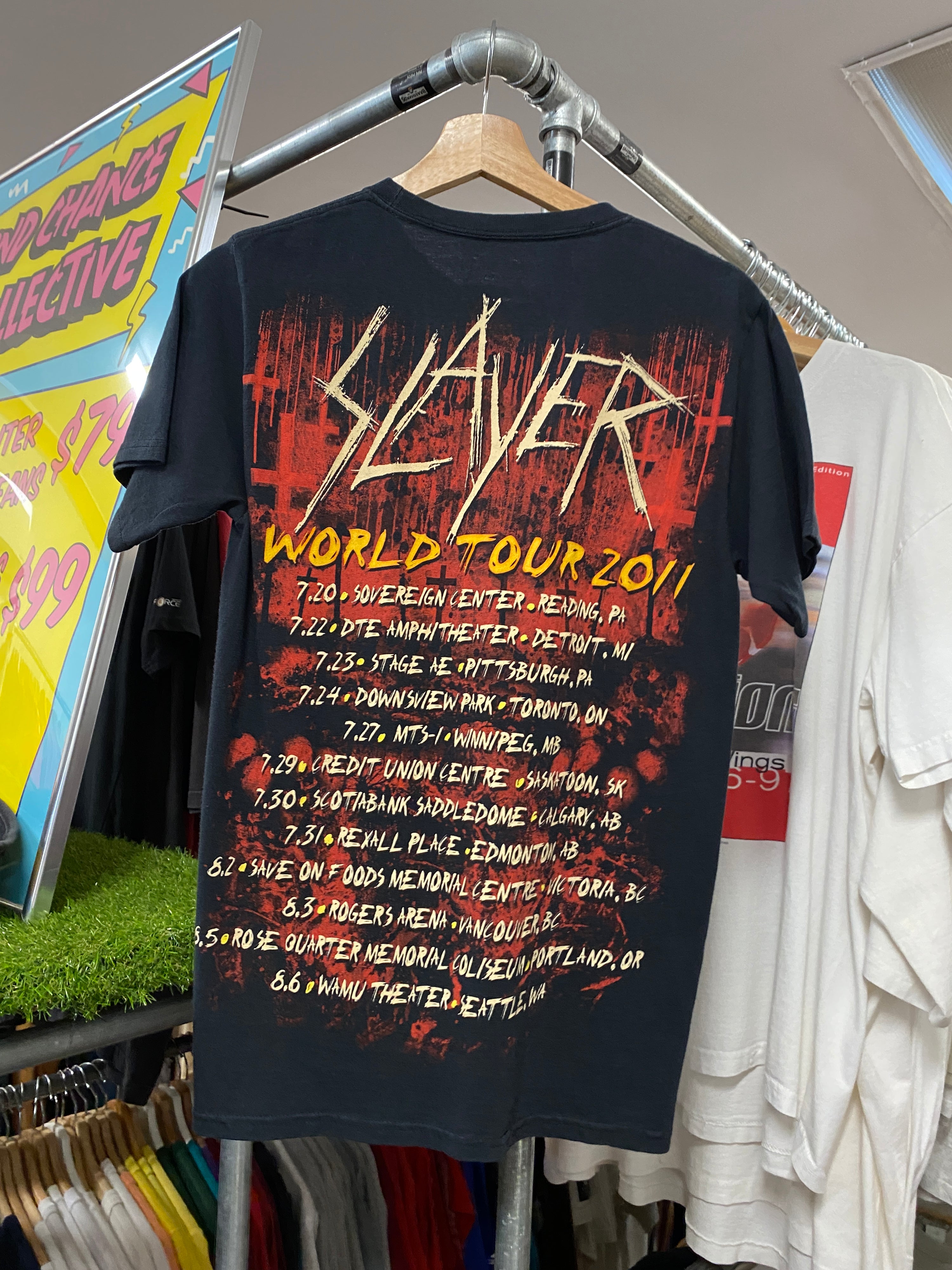 S - 2011 Slayer World Tour Screaming Skull DS