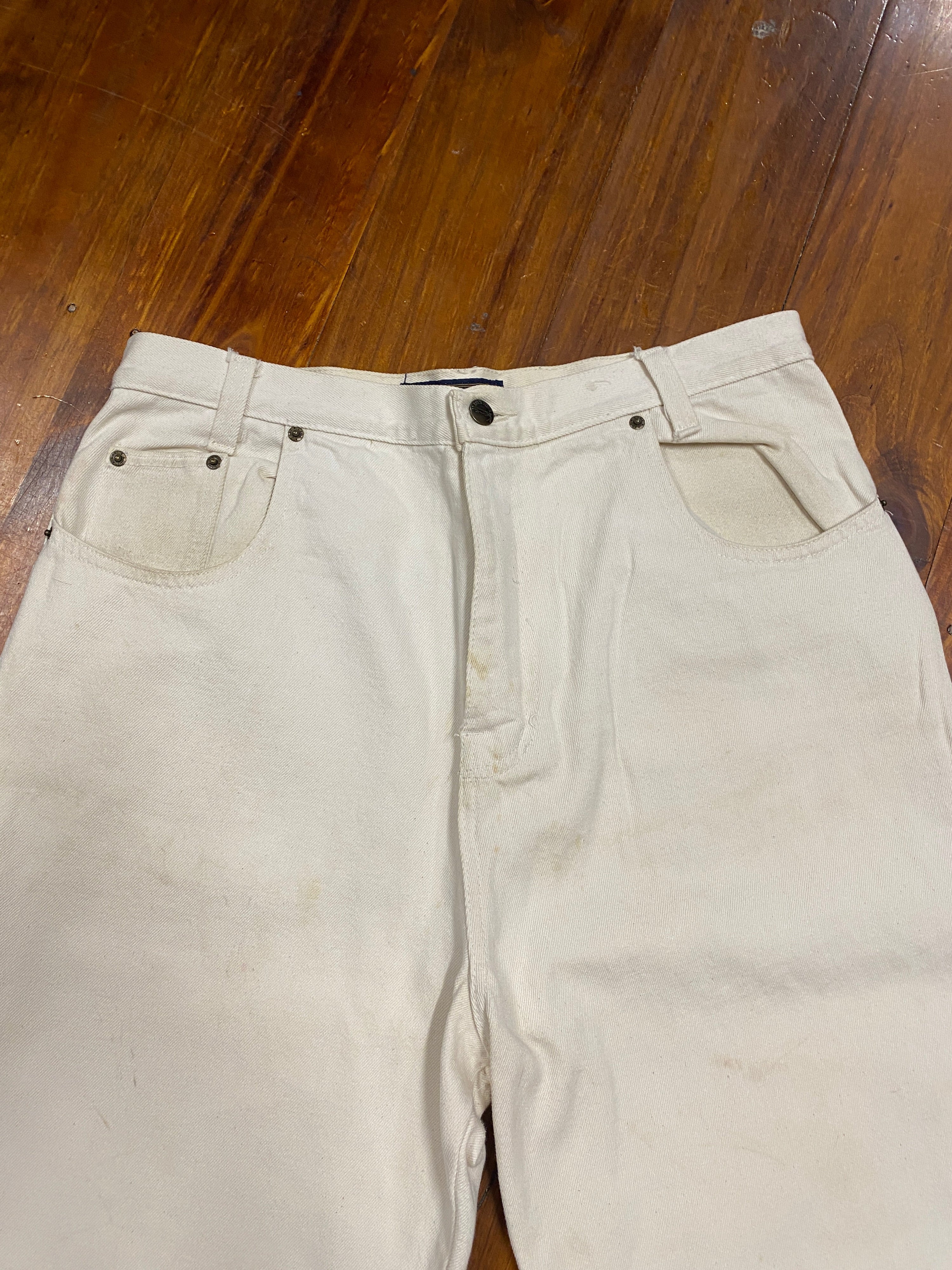 36 - Karl Kani Jeans Cream Pants