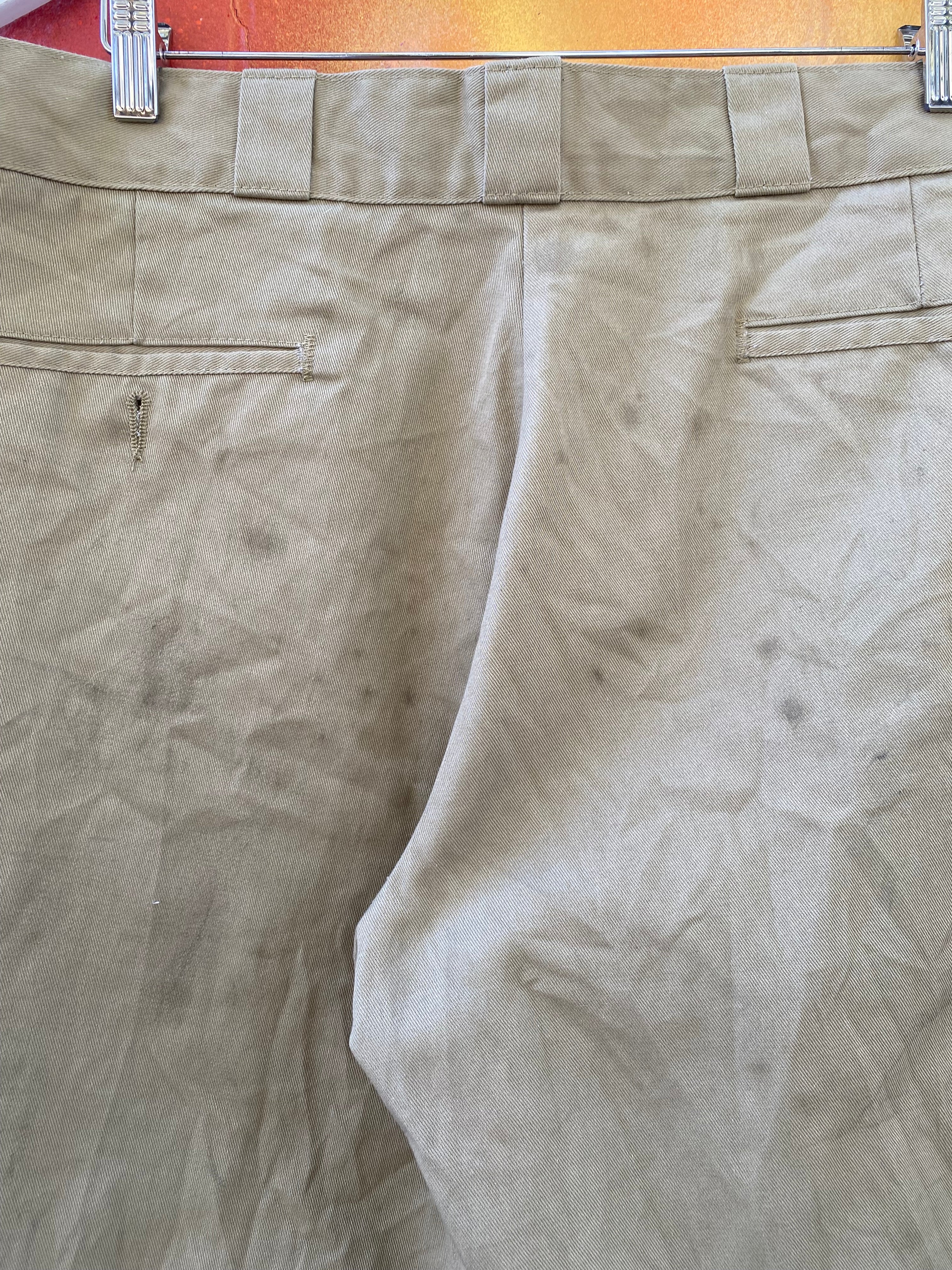 [38] Dickies Tan Work Pants D204