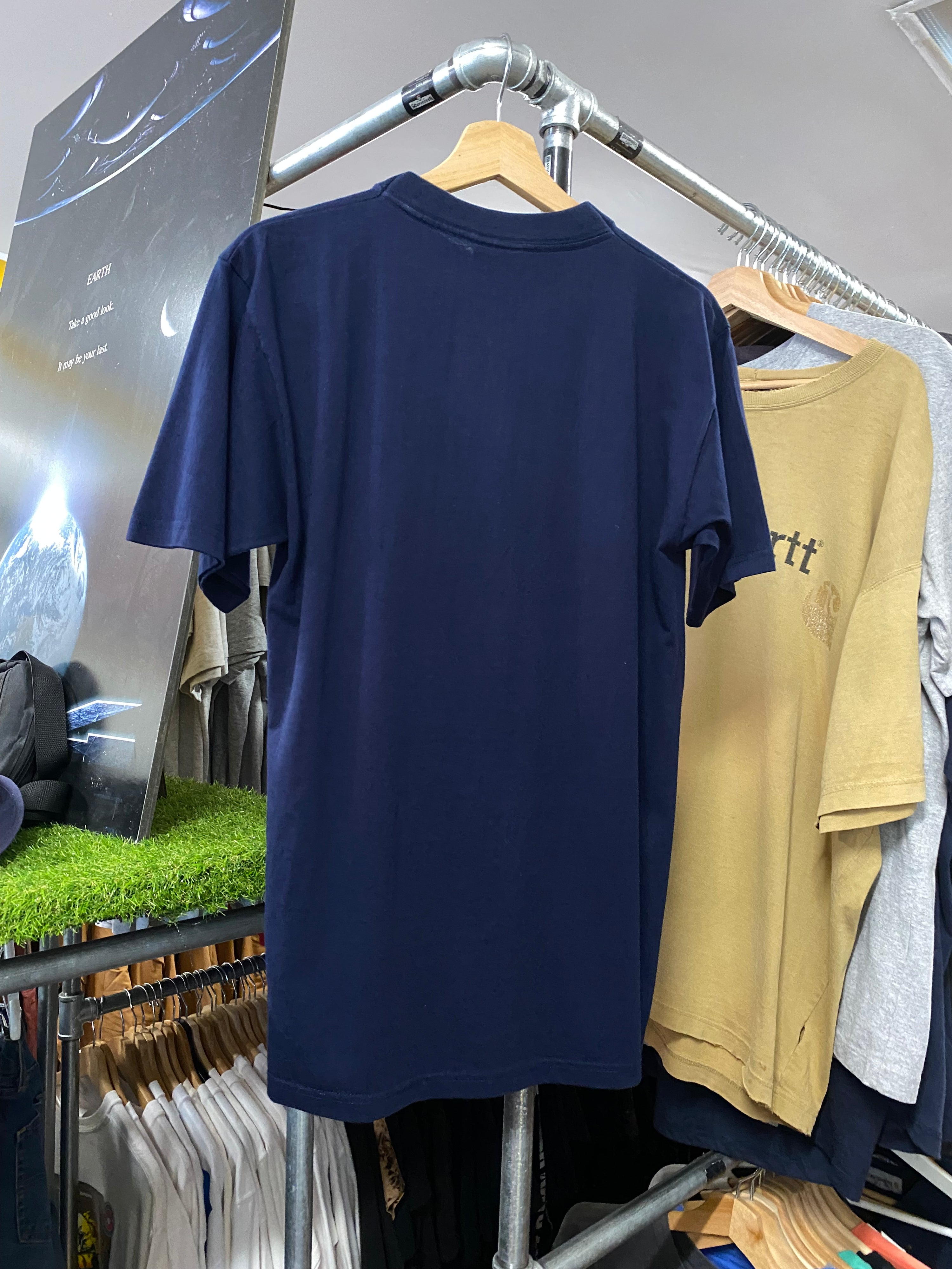 M - 1990s LA Lakers NBA Dark Blue Nutmeg Tee