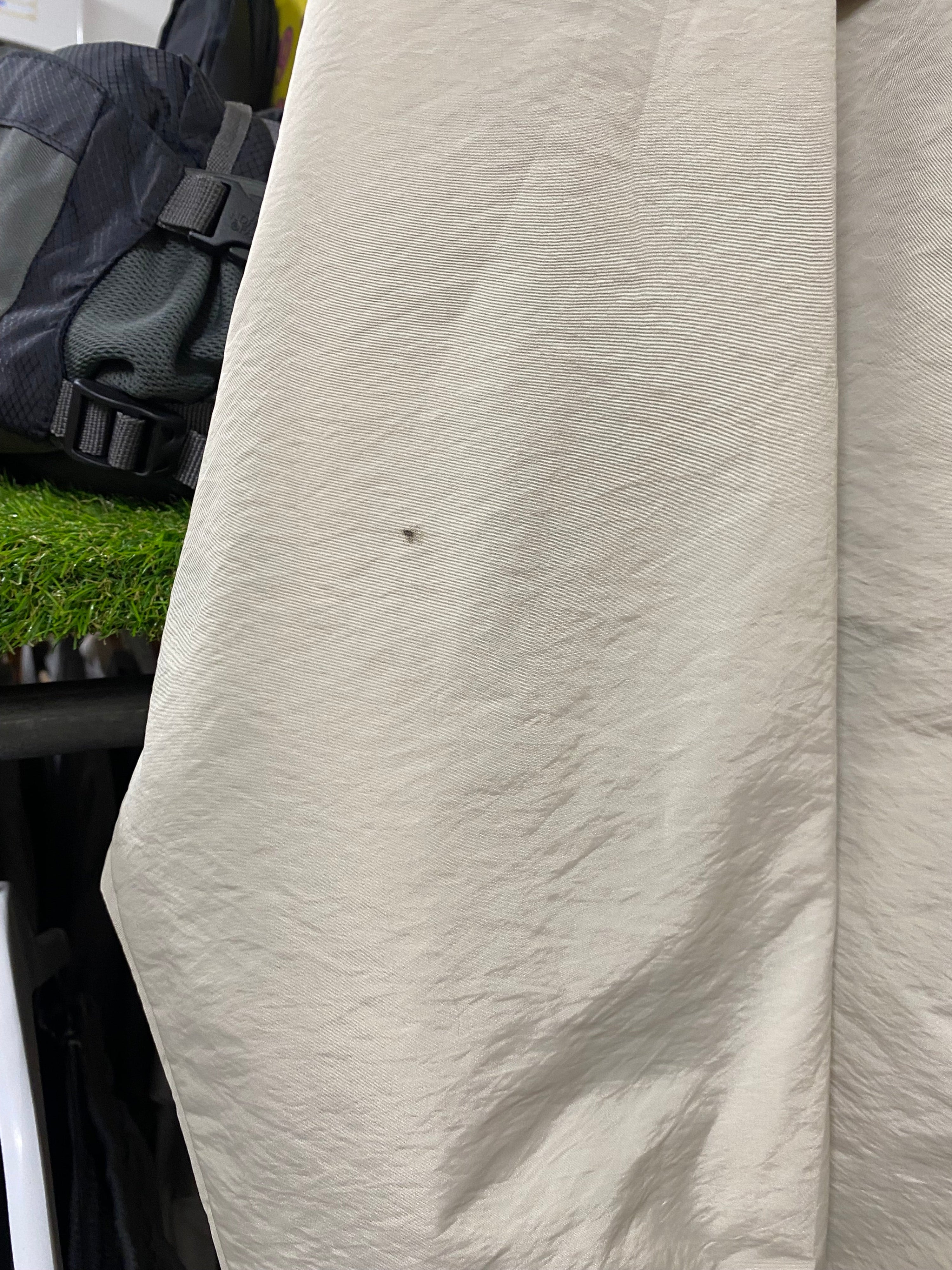 XL - 2000s Adidas 1/4 Zip 4 Pocket Cream Anorak