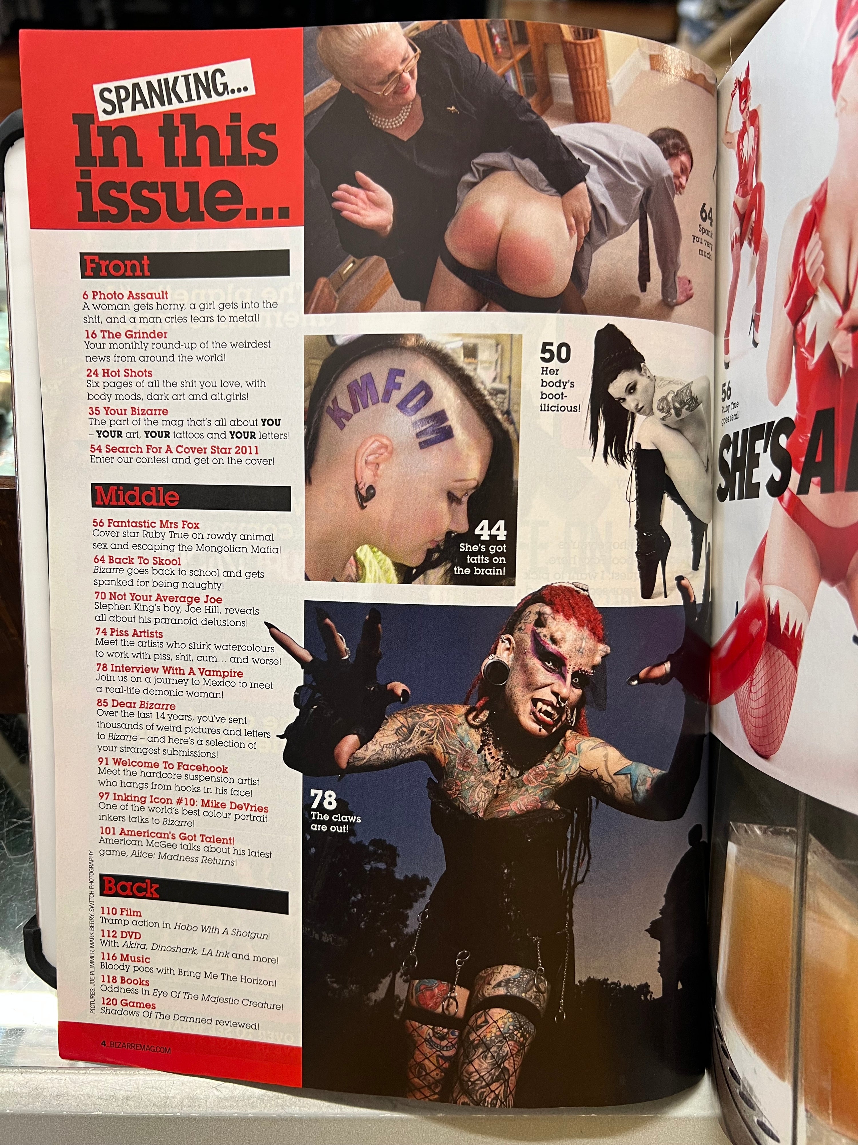 Bizarre Magazine Issue 178 August 2011