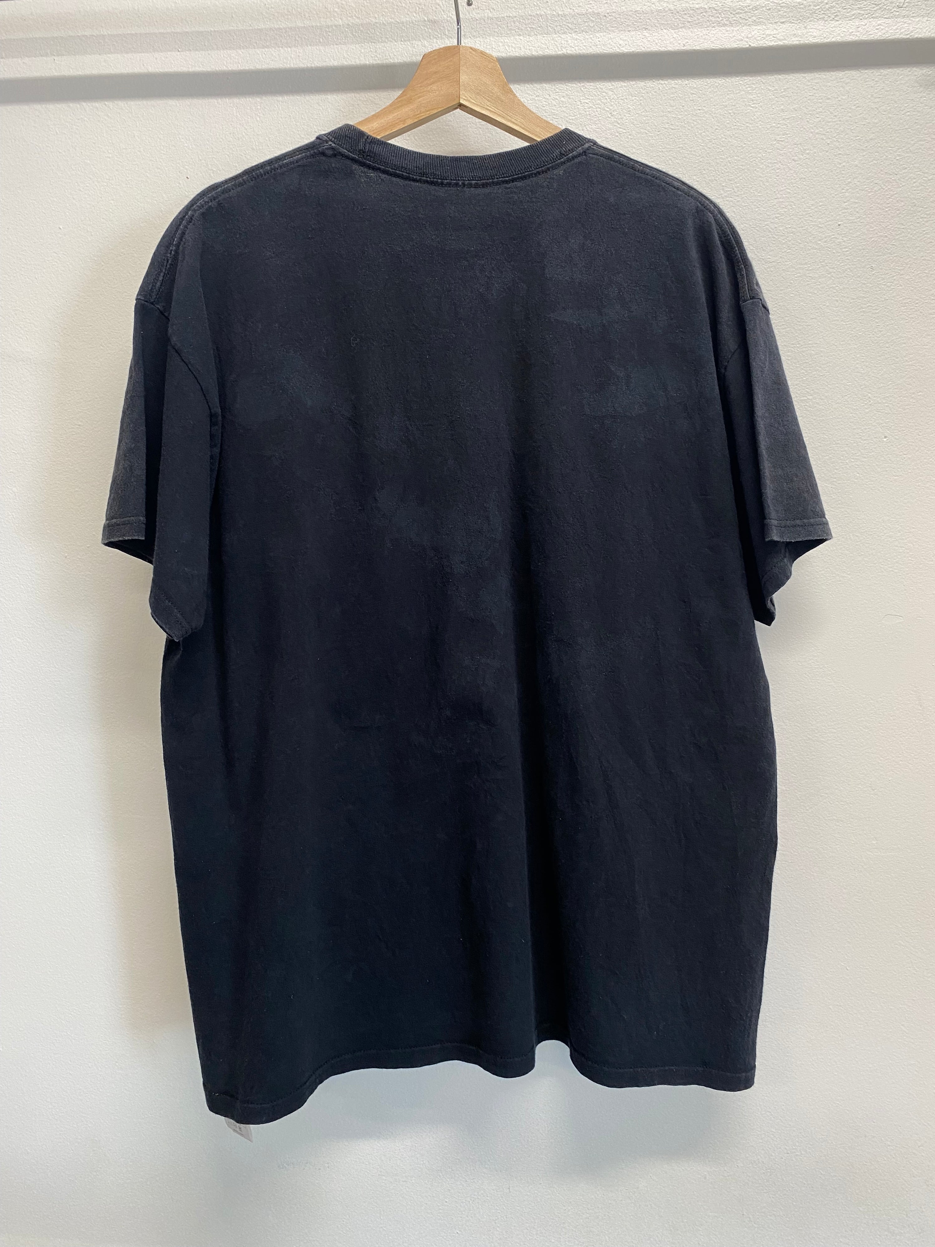 XL - Justin Bieber Side Profile Black Tee