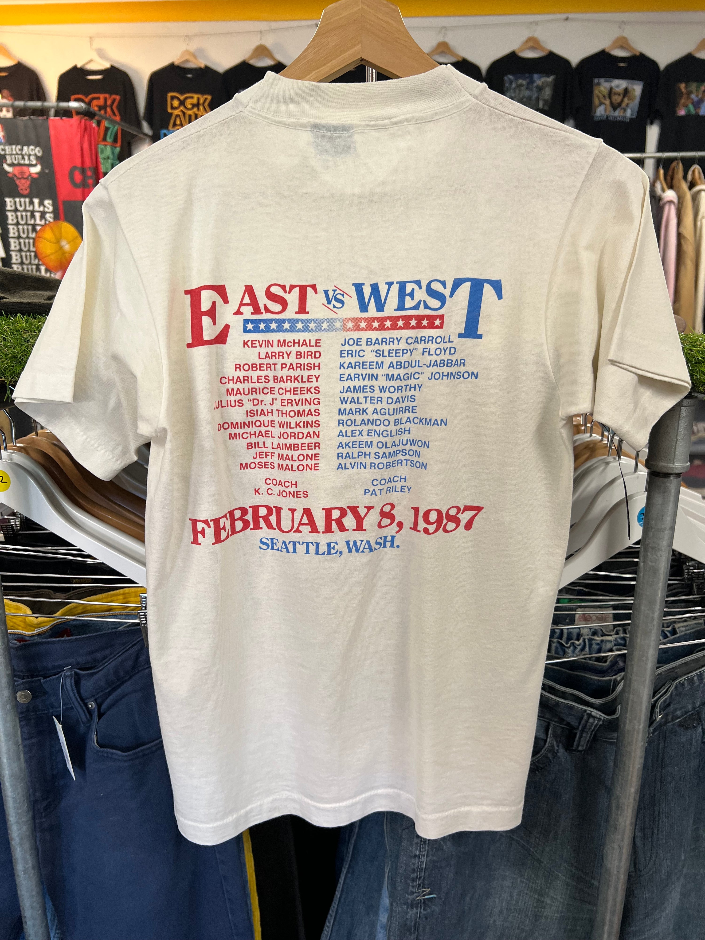 [S] 1987 37th Annual All Star Game White Tshirt