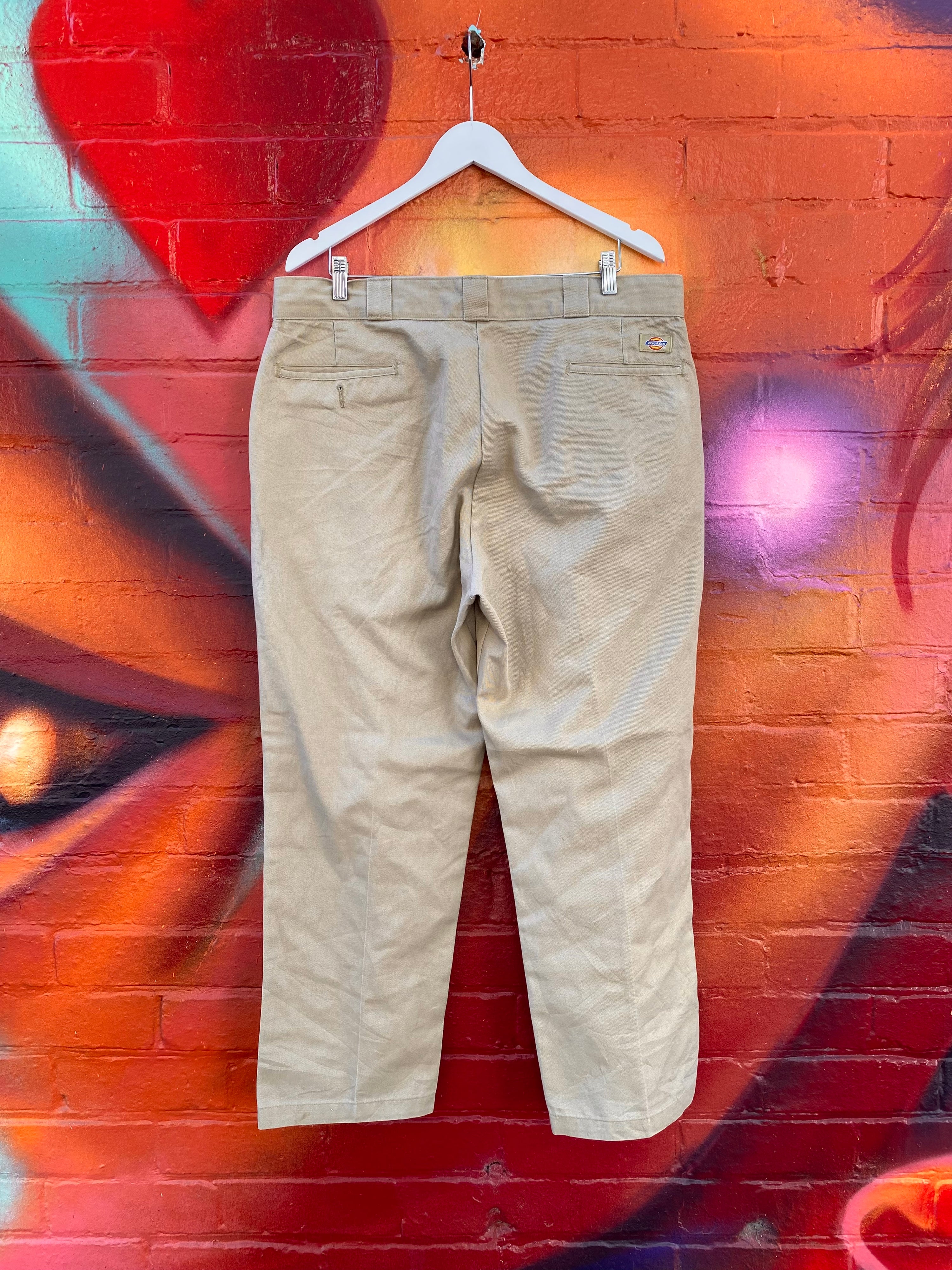 [38] Dickies Tan Work Pants D105