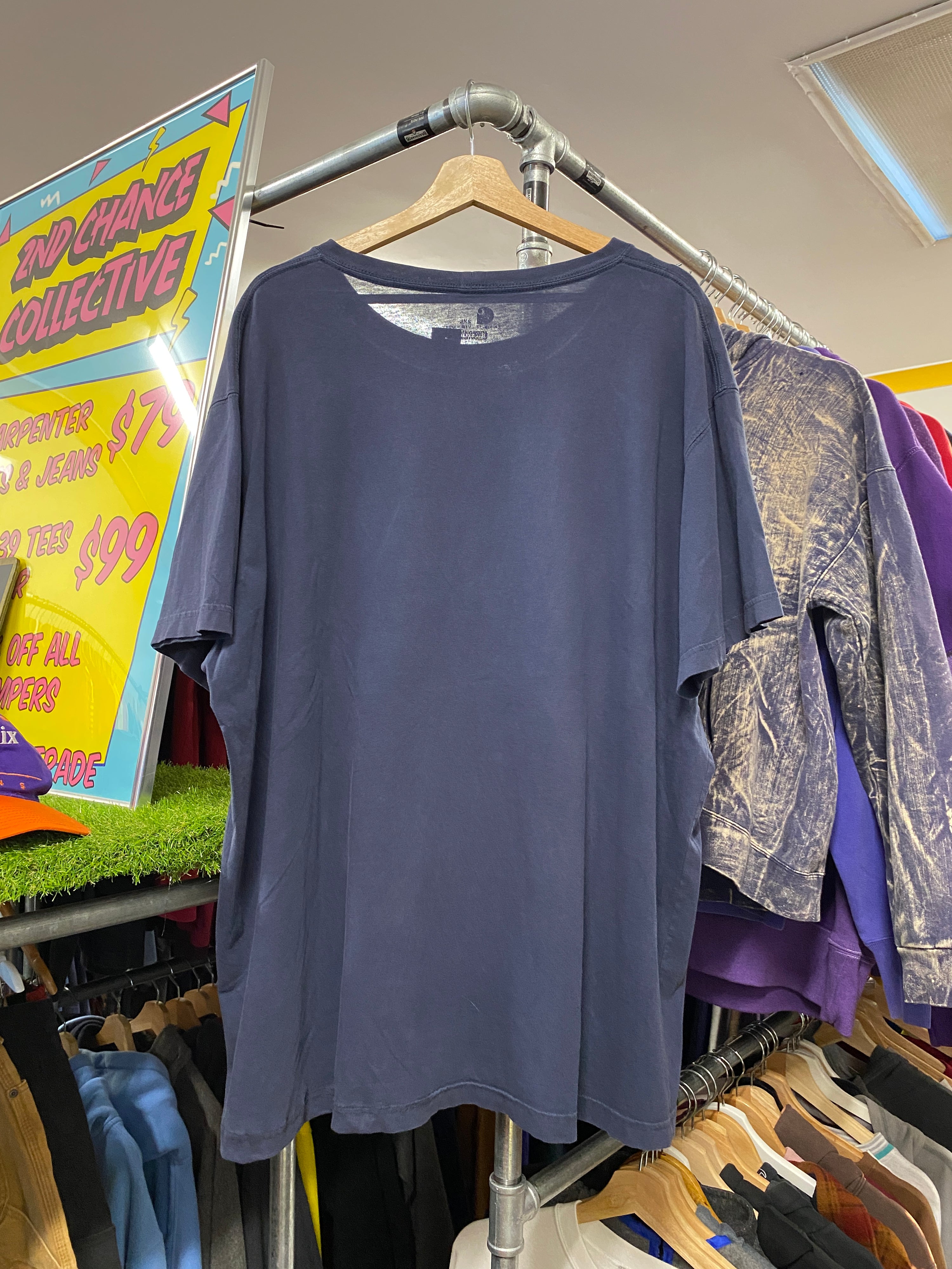 2XL - Carhartt Lightweight Dark Blue Spellout EST 1889 Tee