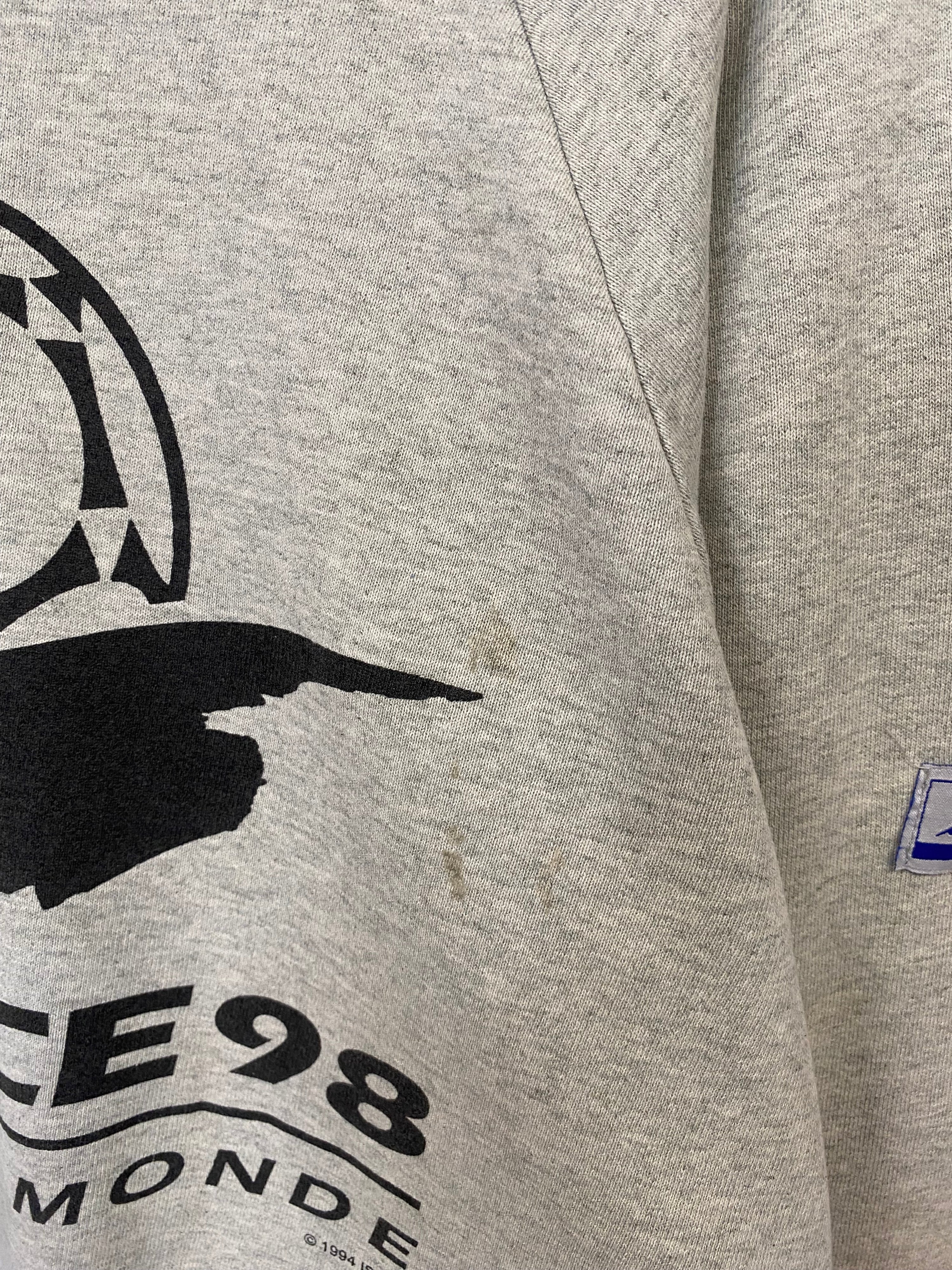 [XL] 1998 France 98 World Cup Grey Jumper