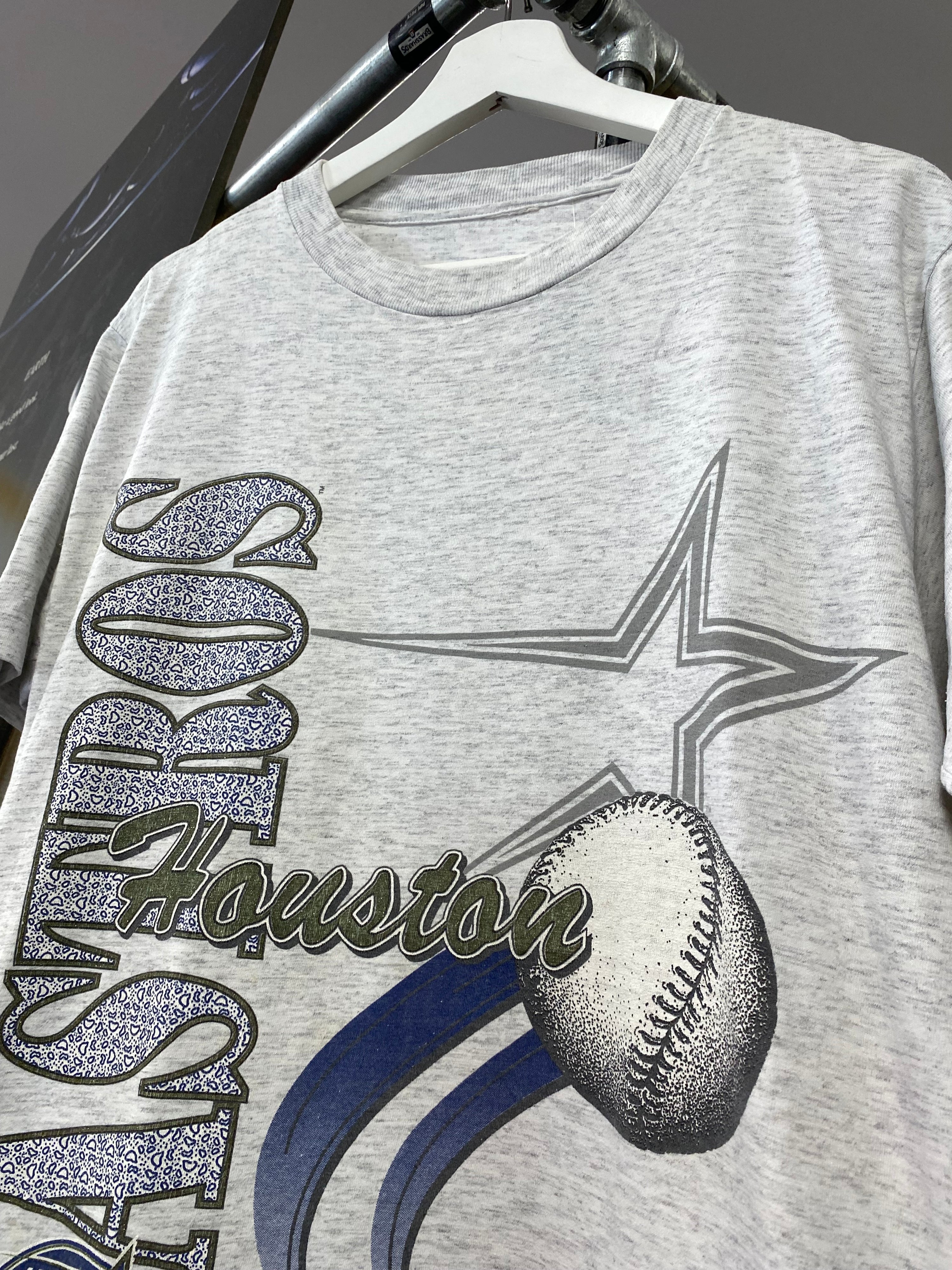 [M] 1994 Houston Astros Grey Baseball Tee