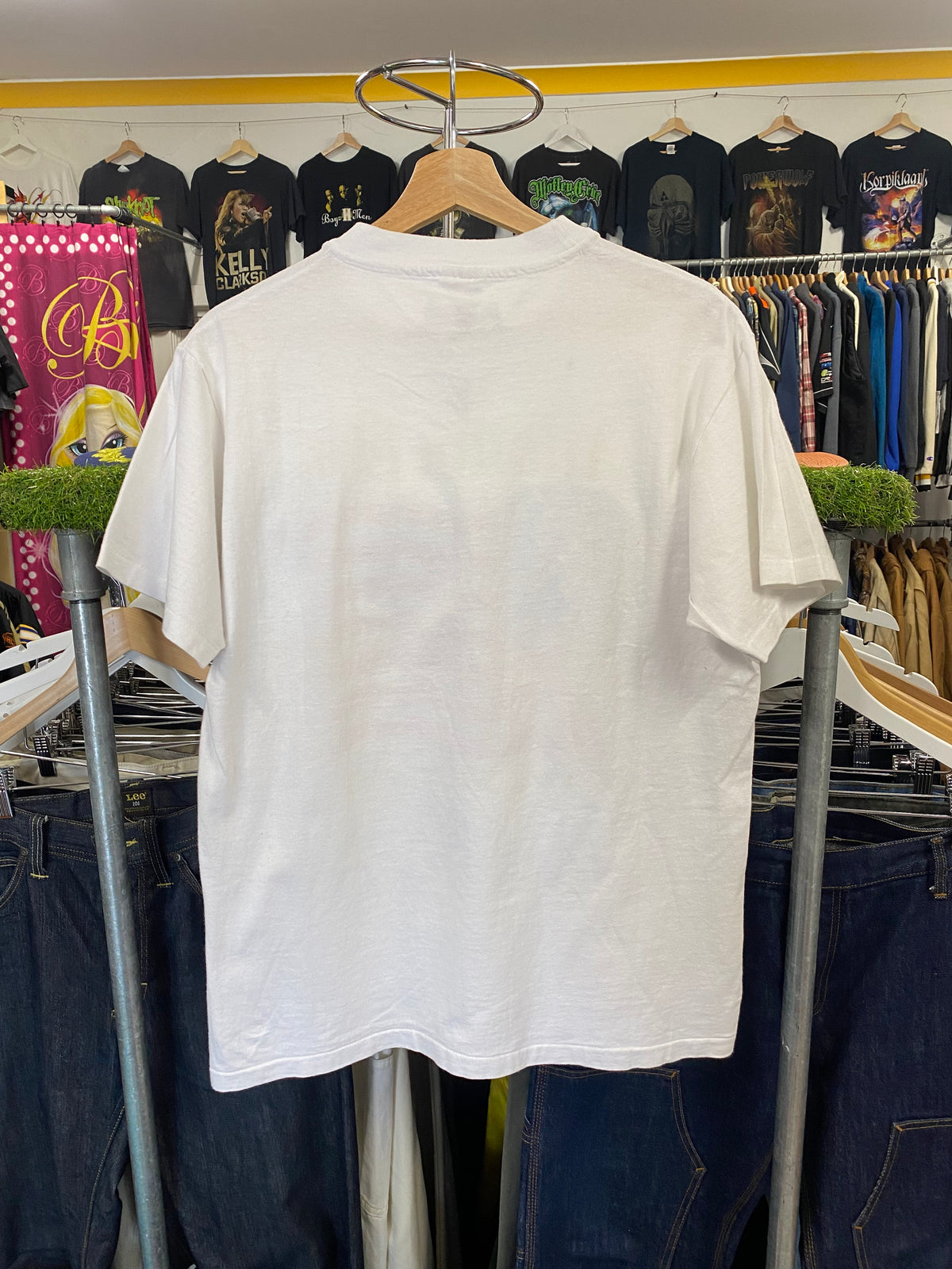 [M] 1996 Atlanta Olympic Games Flag White Tshirt