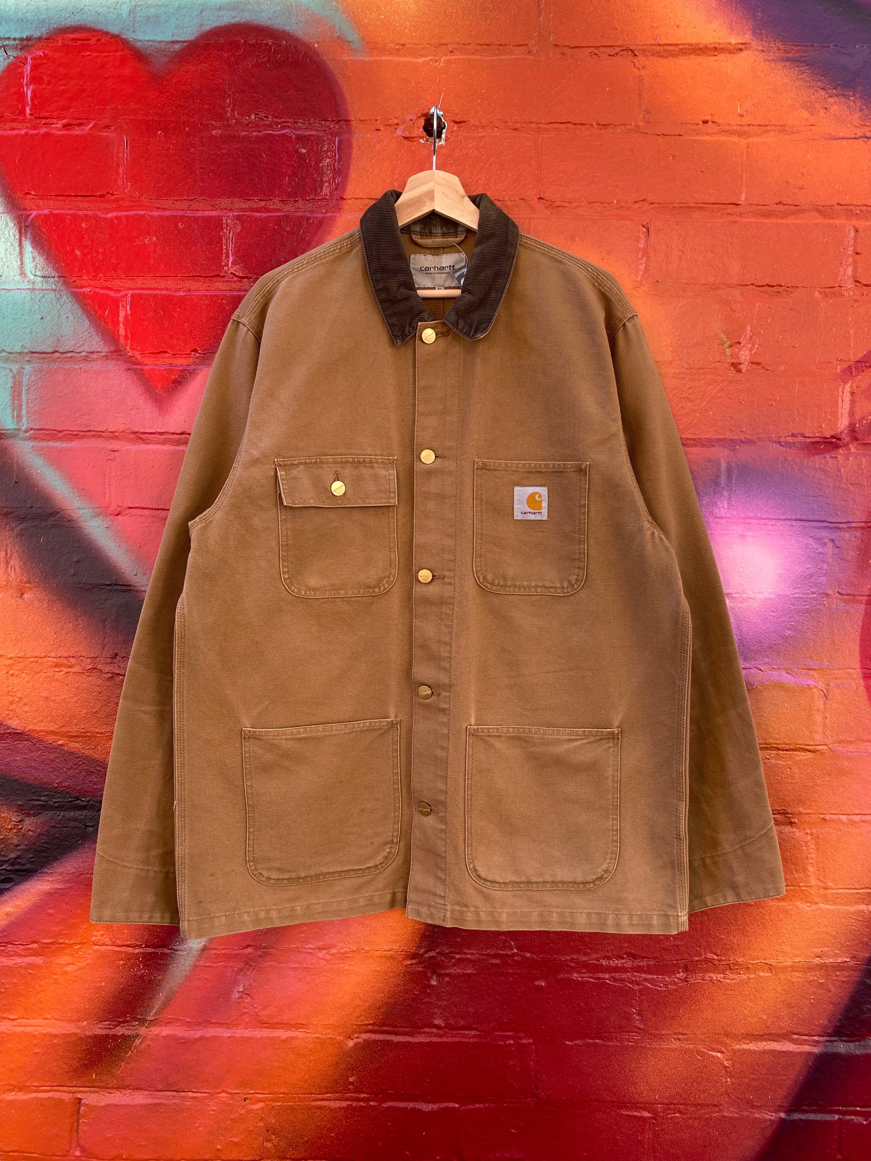 [XL] Carhartt WIP Brown Michigan Chore Coat