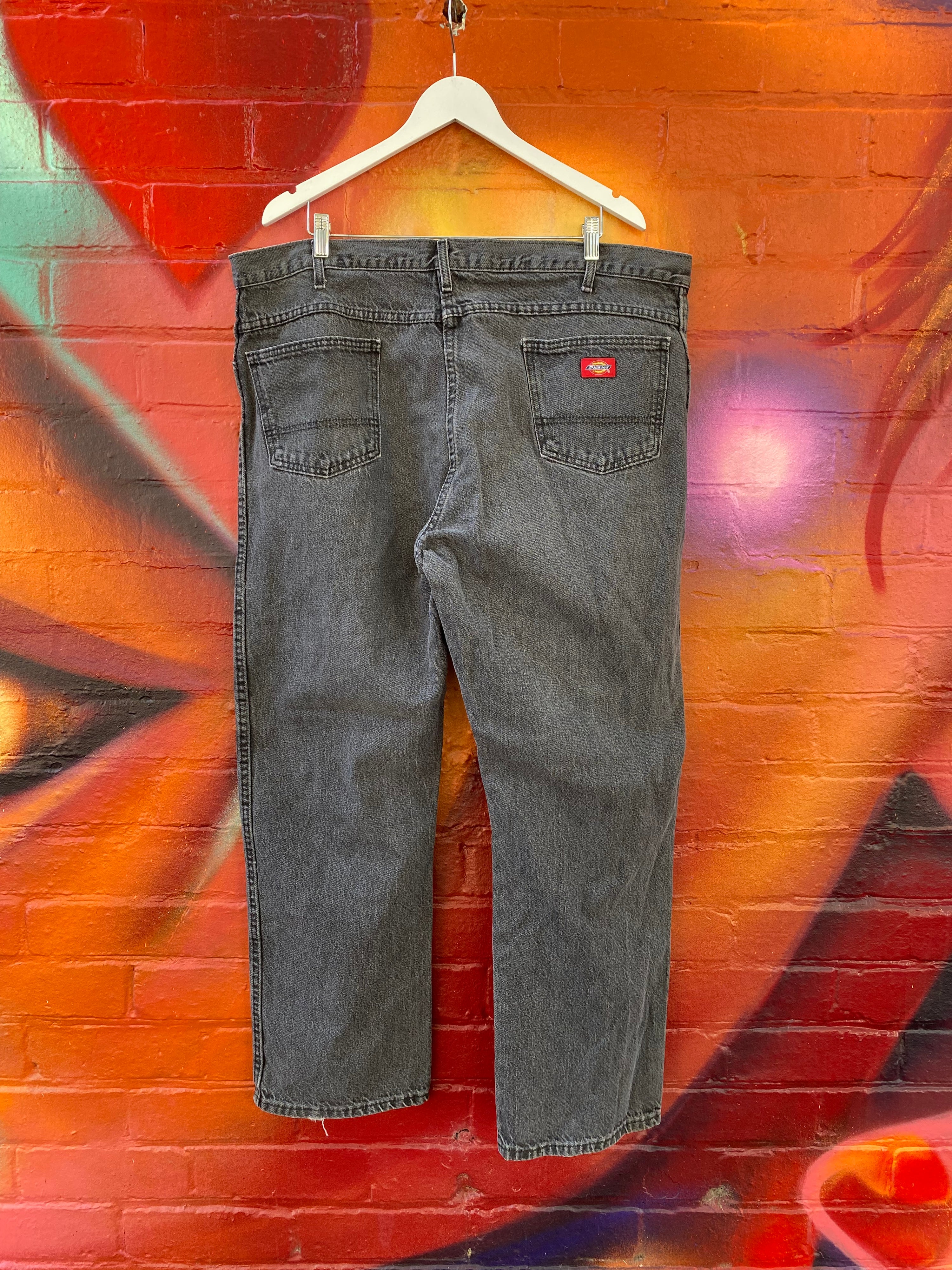 [42] Dickies Faded Black Jeans C993RBK