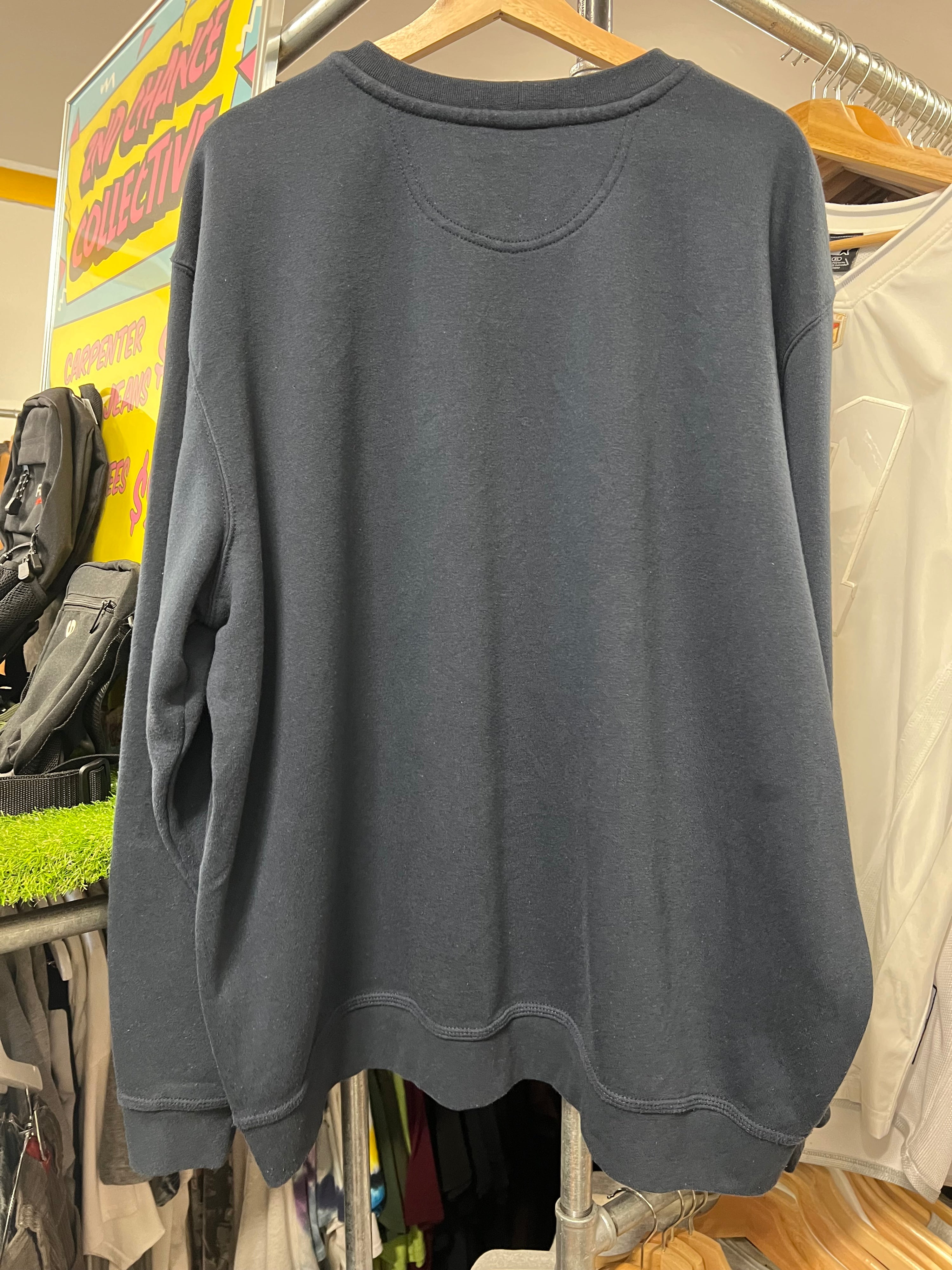 XL - Carhartt Pence Construction Dark Blue Sweat