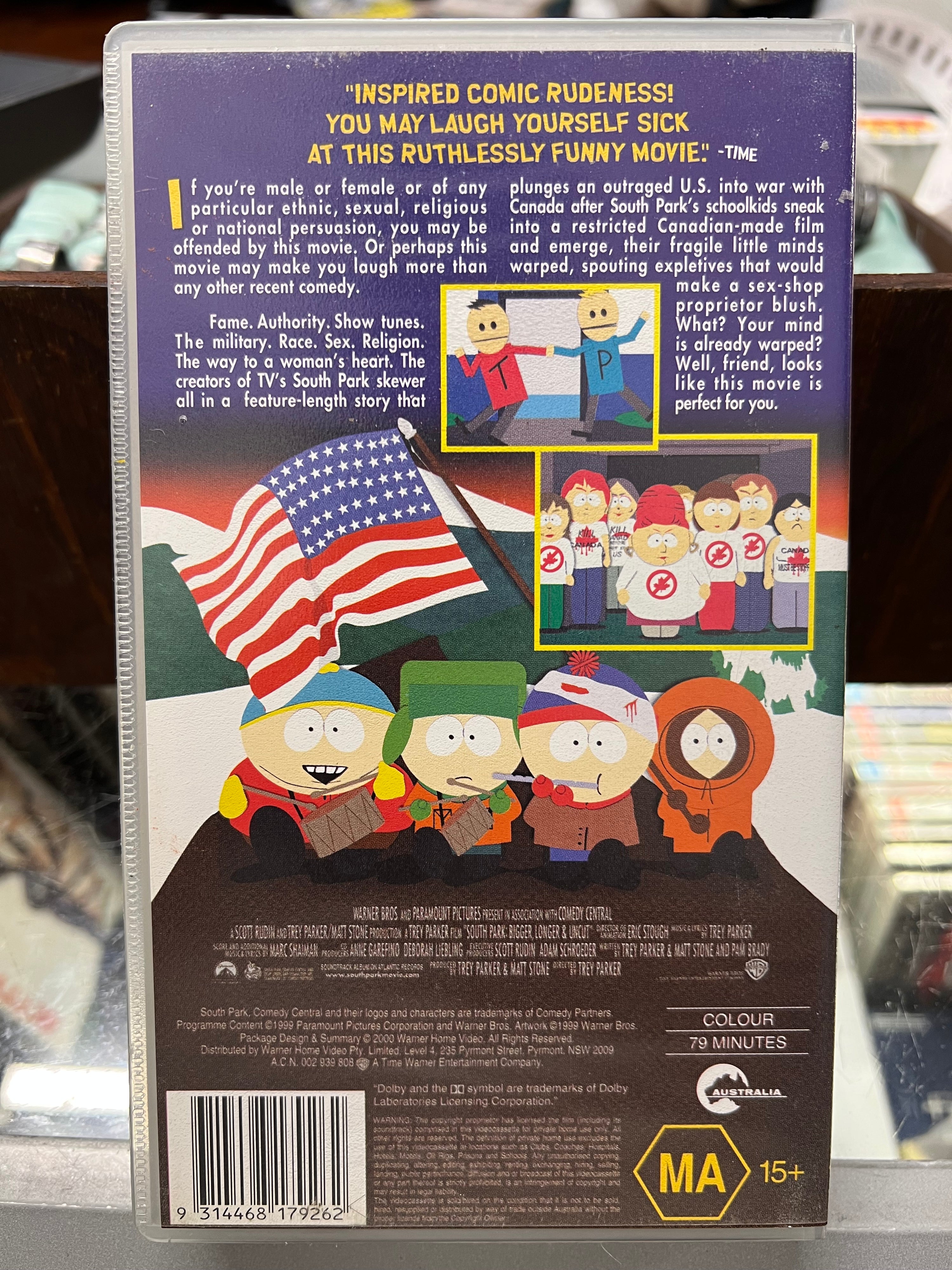 [VHS] South Park Bigger Longer And Uncut