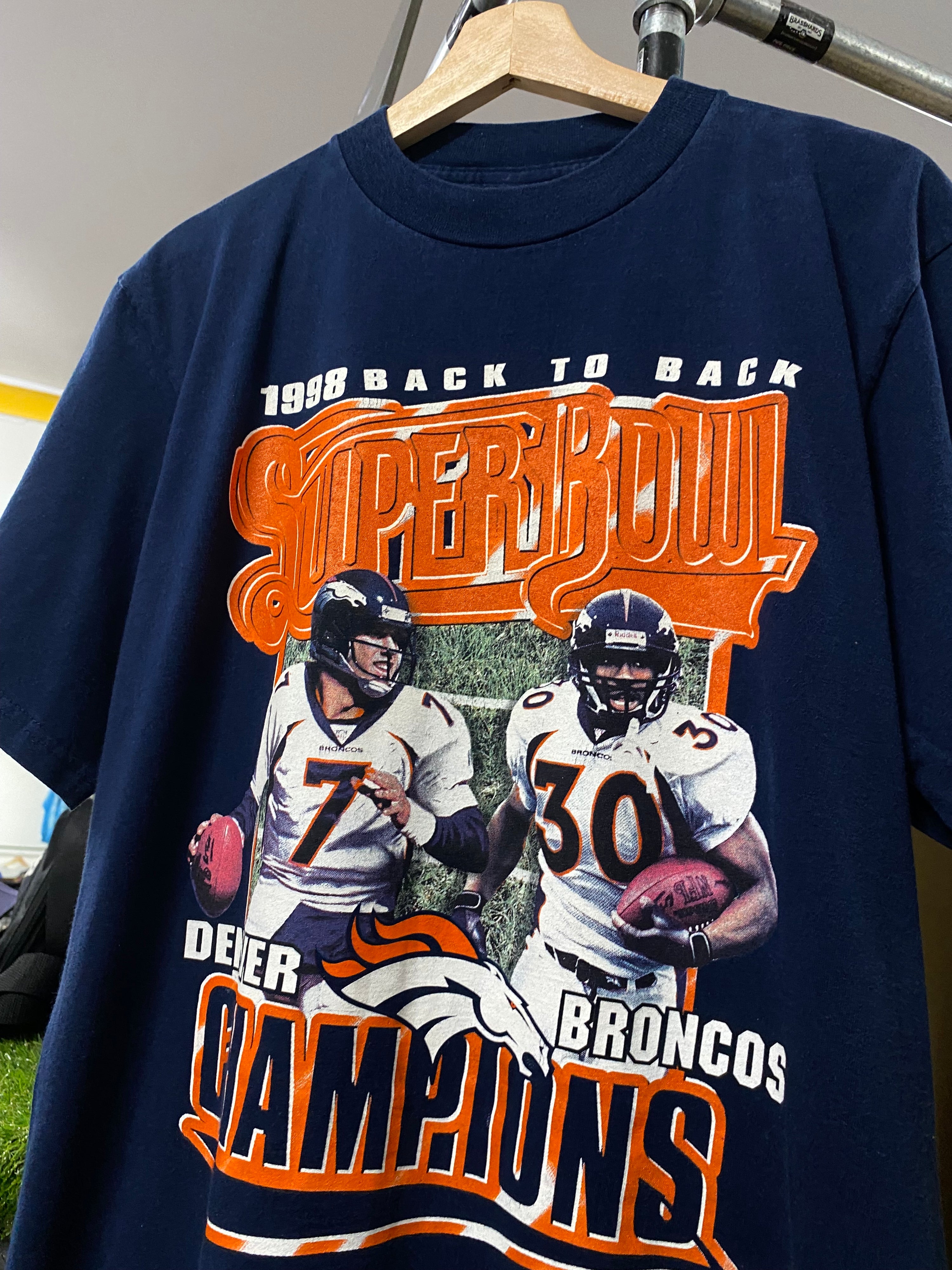 L - 1998 Denver Broncos Superbowl  Champions Back To Back SA