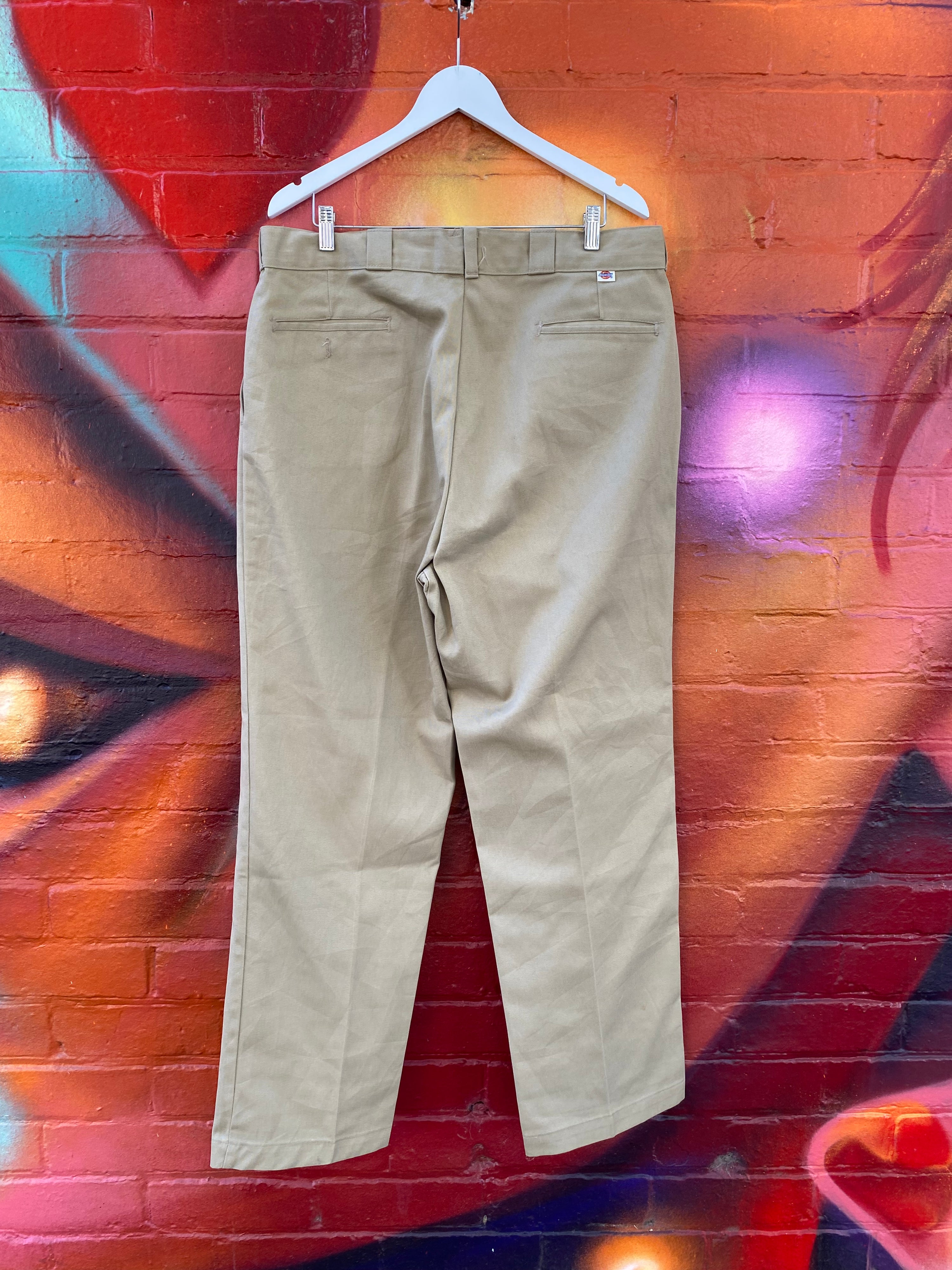 [38] Dickies Tan Work Pants D139