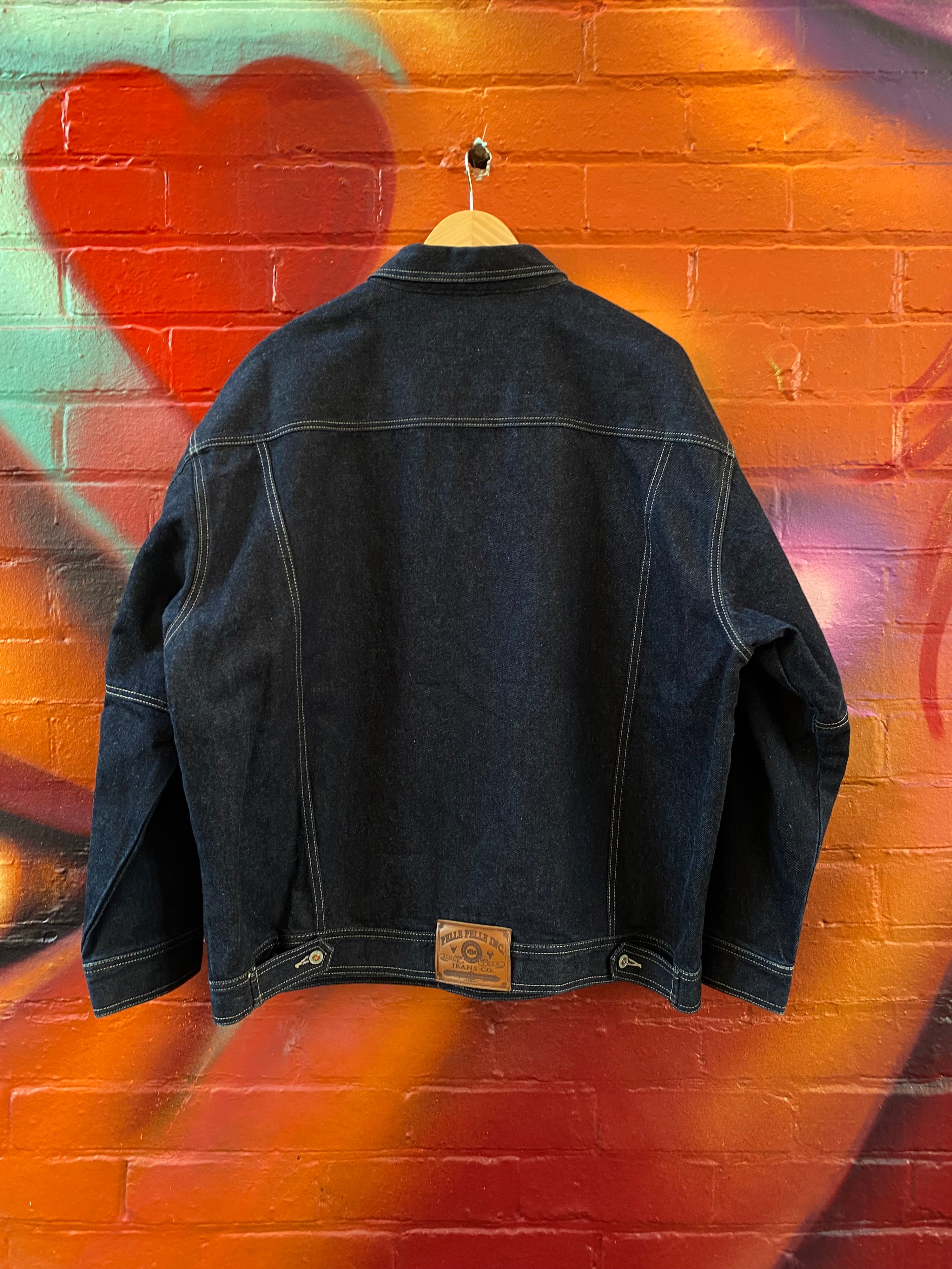 [2XL] Pelle Pelle Jeans Co. Dark Denim Jacket