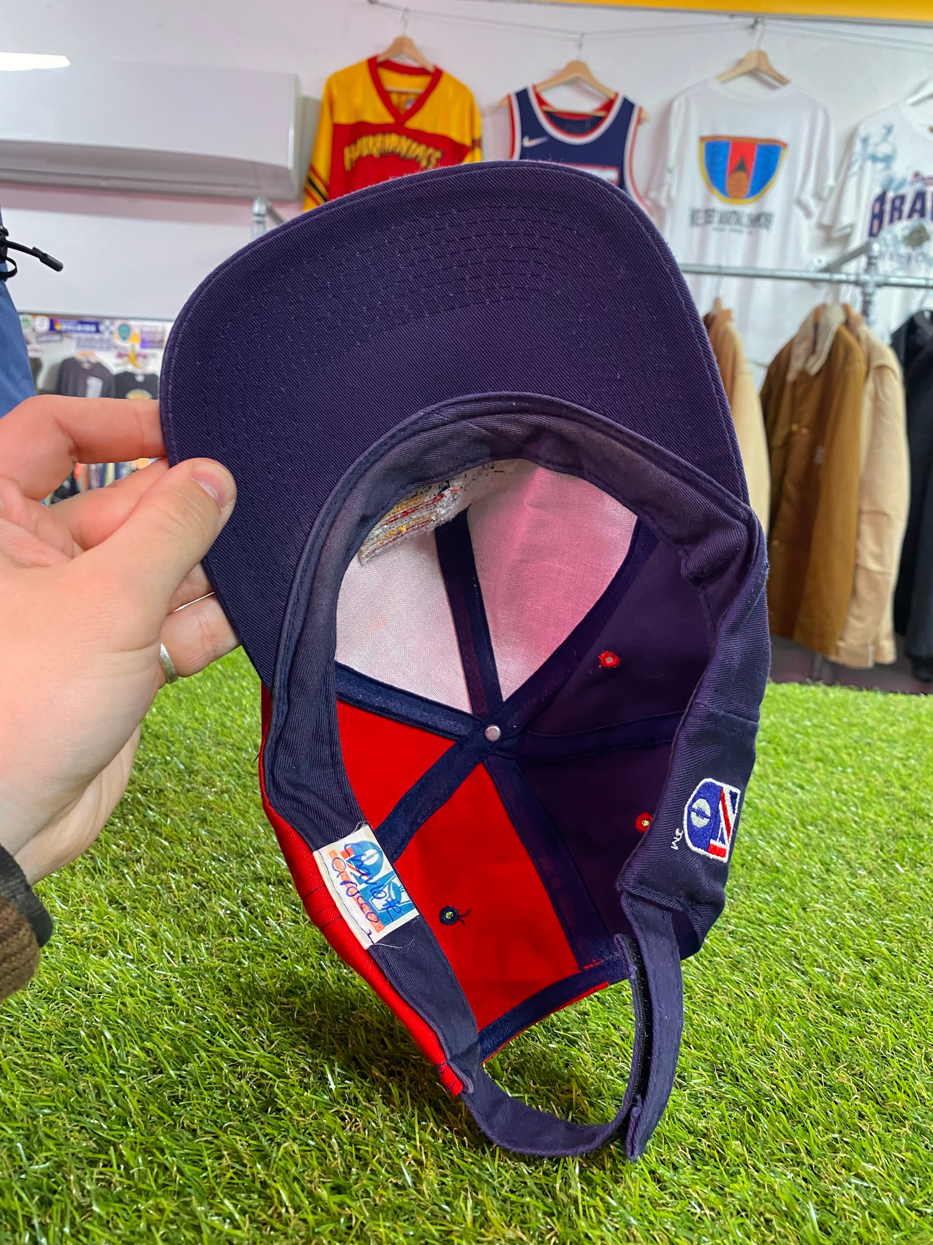 Vintage Adelaide Crows Vertical Text 2-tone Cap