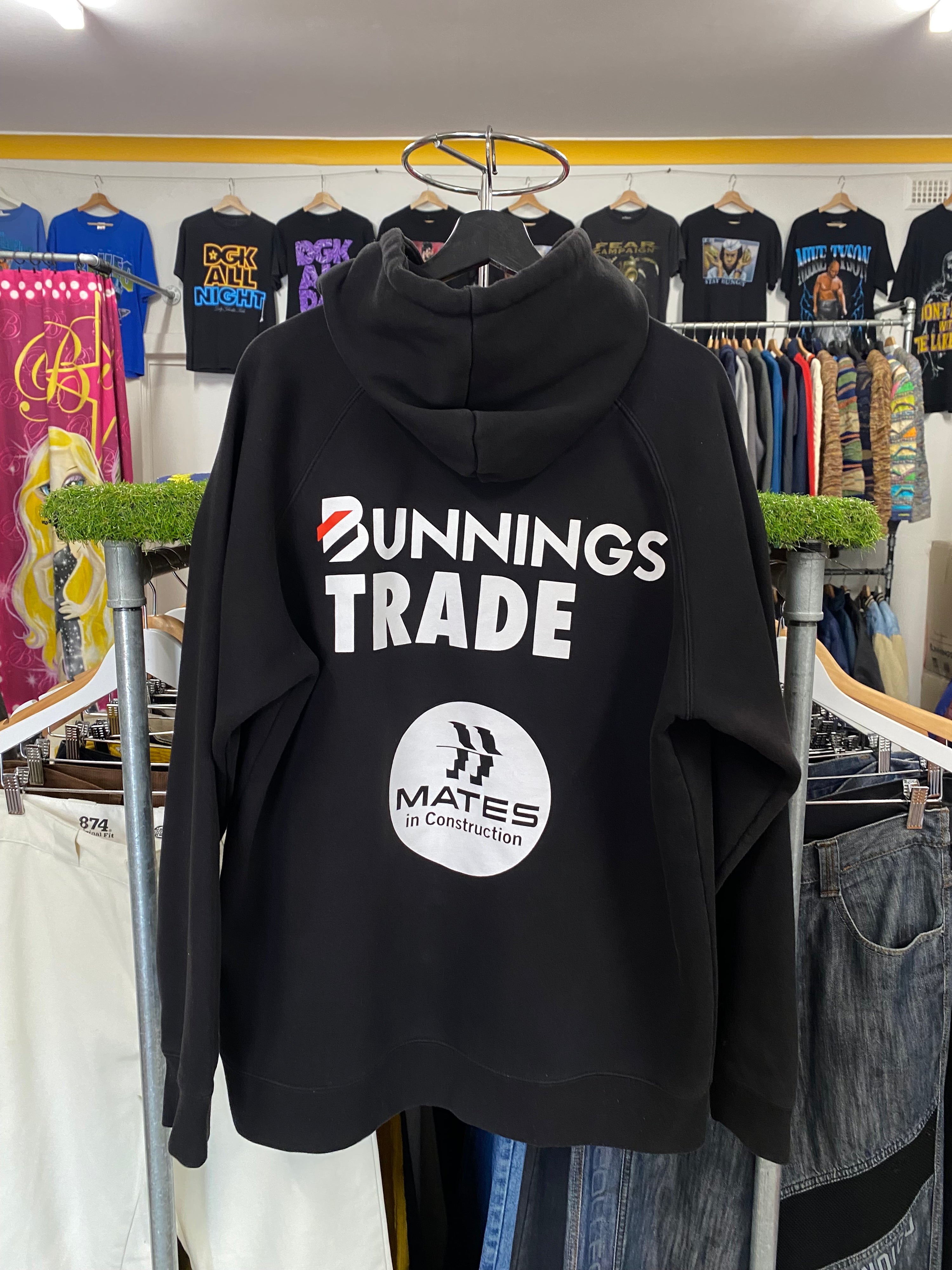 [XL] Bunnings Trade Black Hoodie