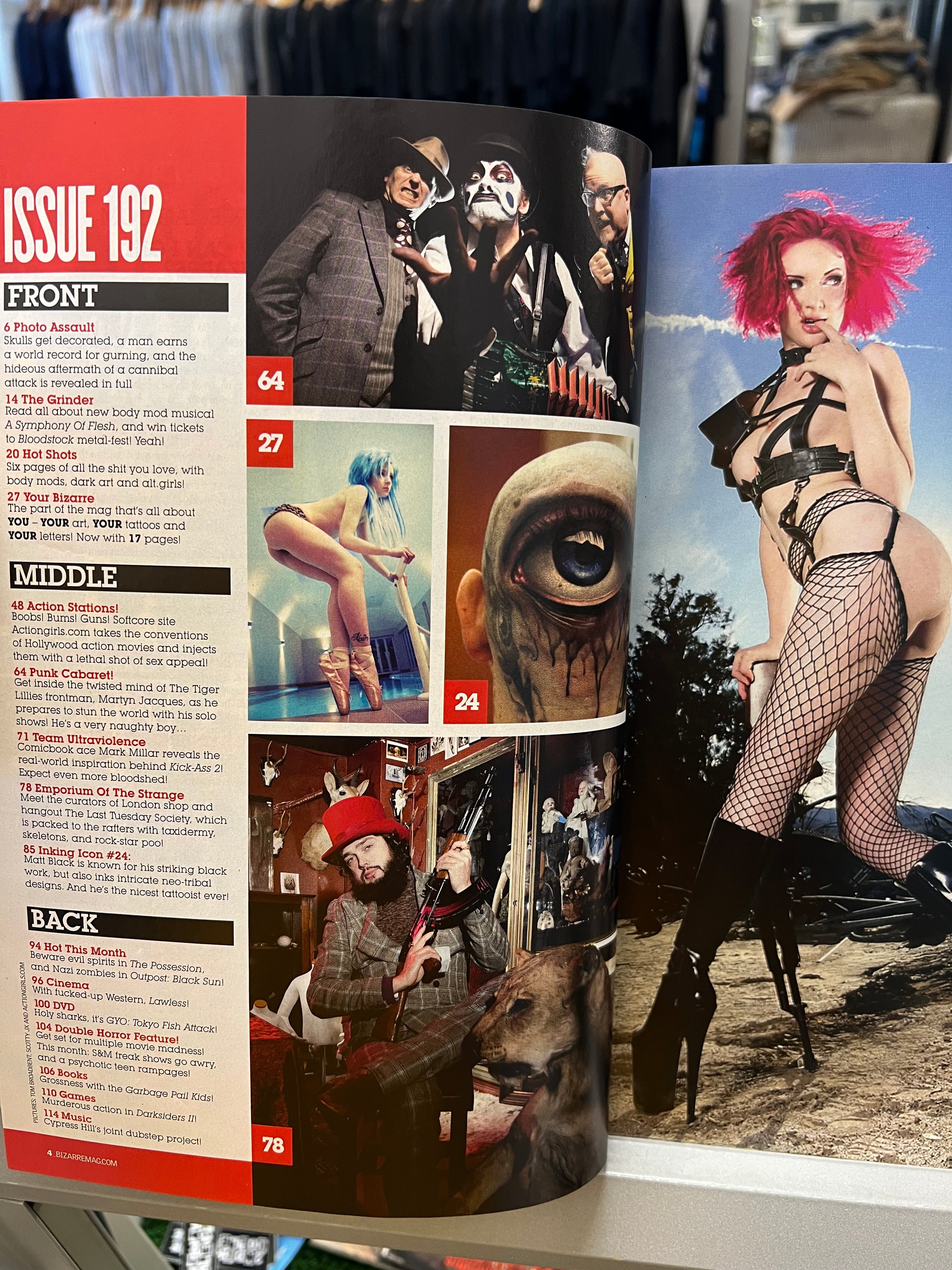 Bizarre Magazine Issue 192 September 2012