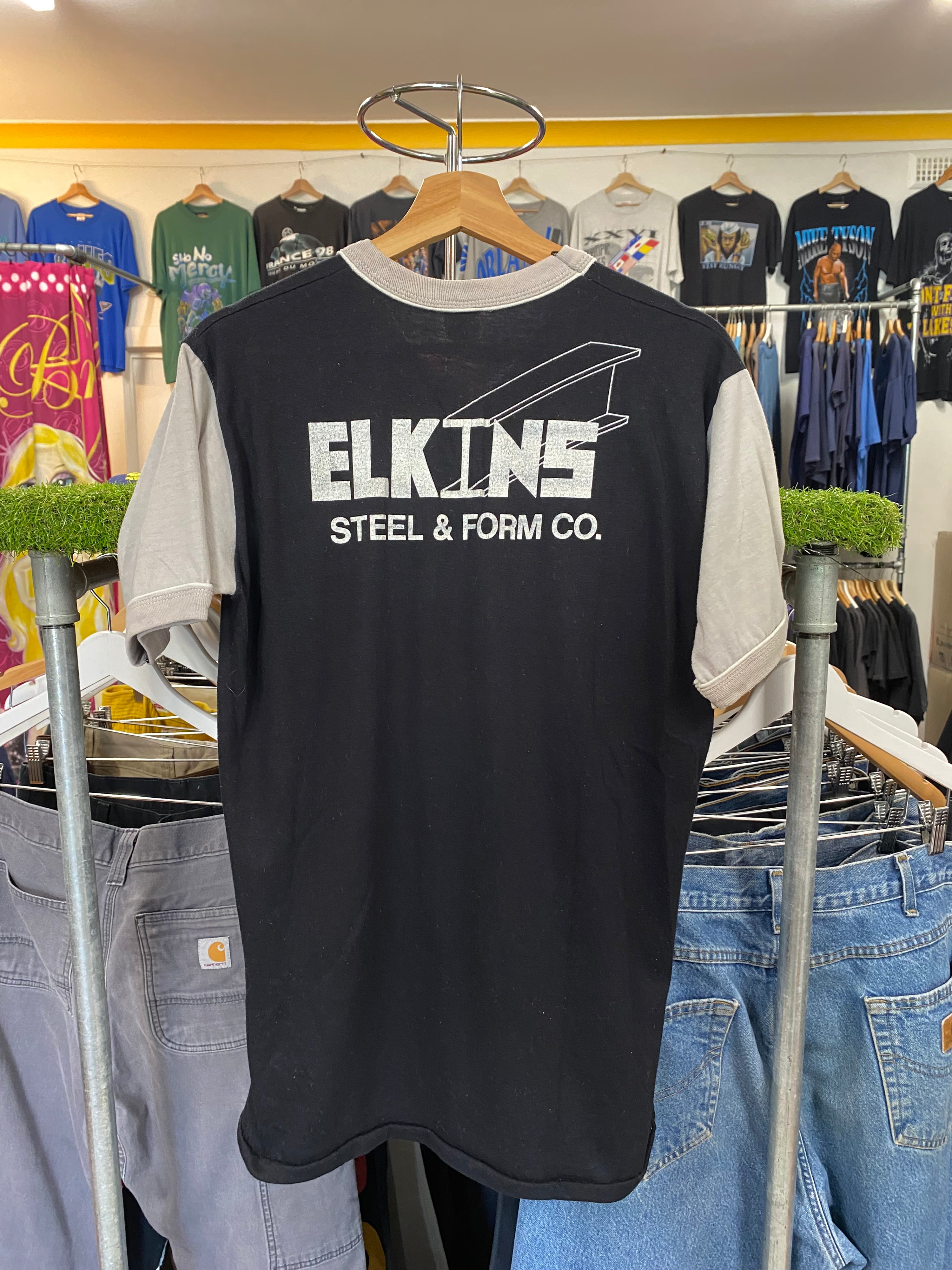 [M] 1970s Pittsburgh Steelers Elkins Steel Tee