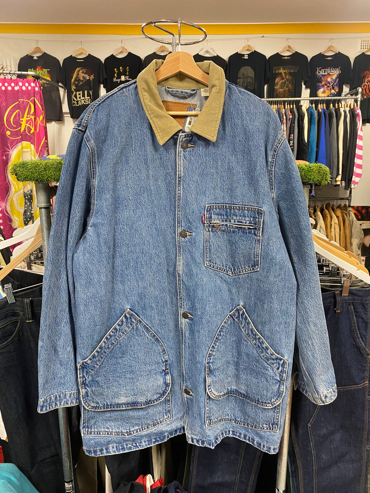 [L] Levi's Jean Chore Double Pocket Jacket