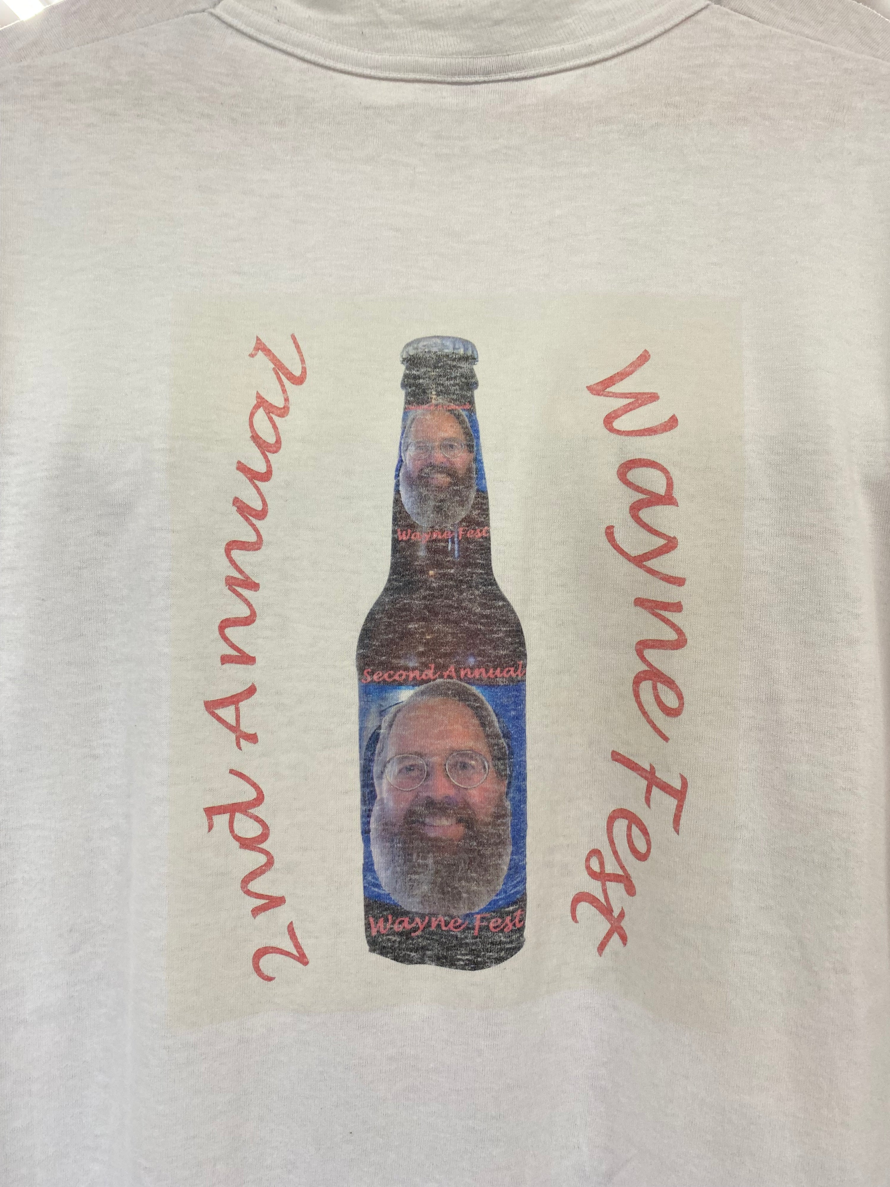 [XL] 1990s 2nd Annual Wayne Fest Double Sided Tshirt