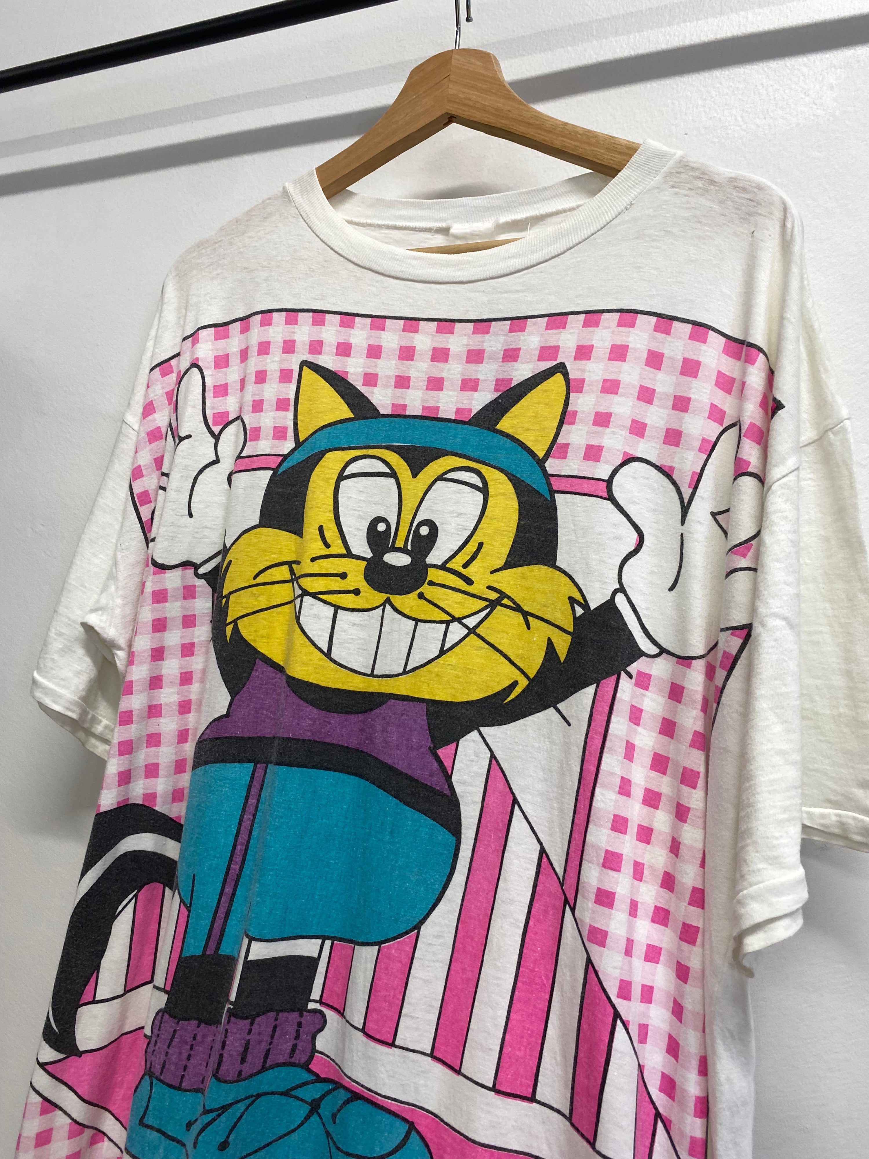 XL - 1980s Get Physical Fitness Cat
