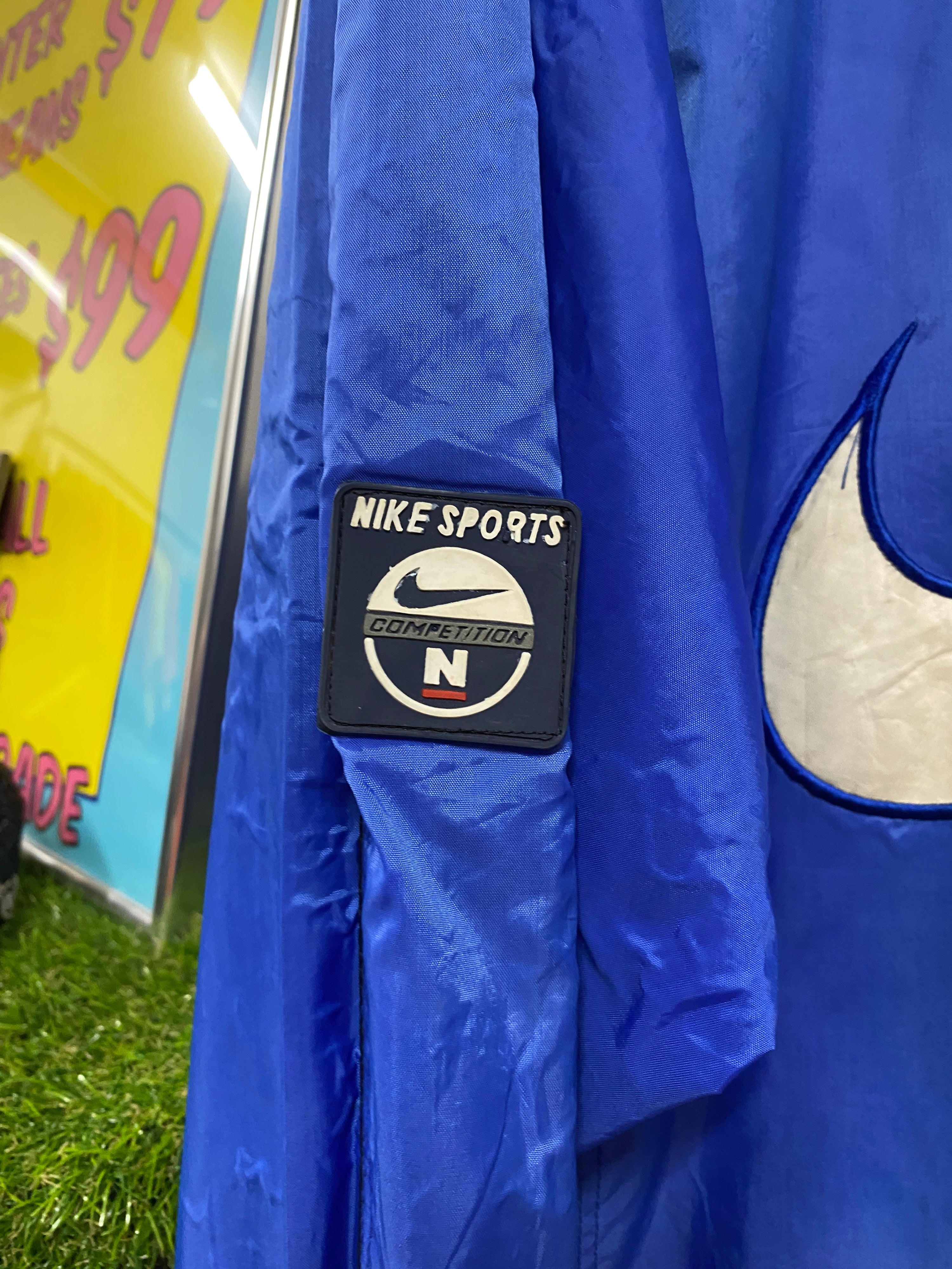 XL - Nike Sports Competition Blue Zip Up Jacket
