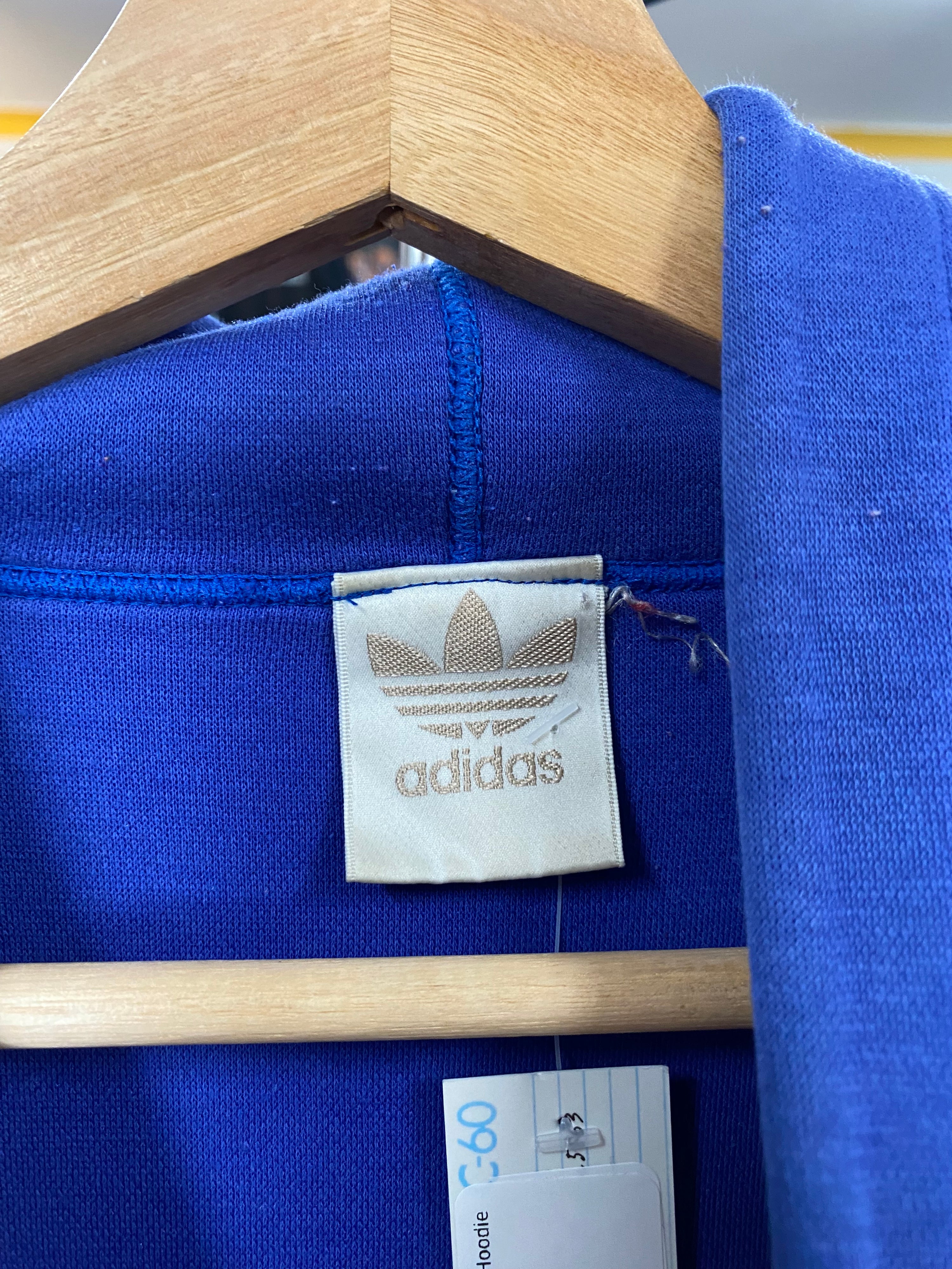 M - 1990s Adidas Colorful Striped Hoodie