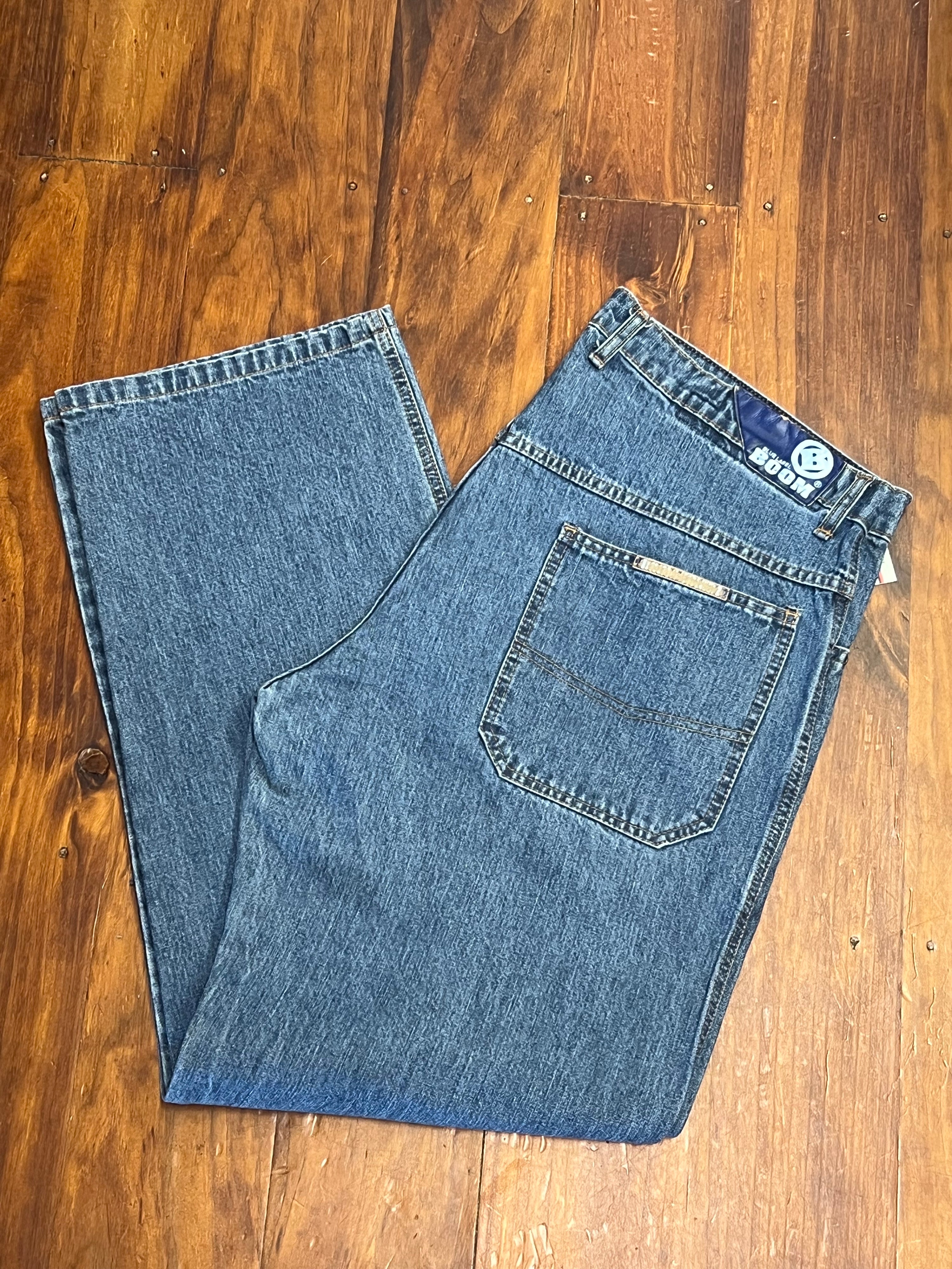 [40] Vintage BOOM Baggy Denim Jeans