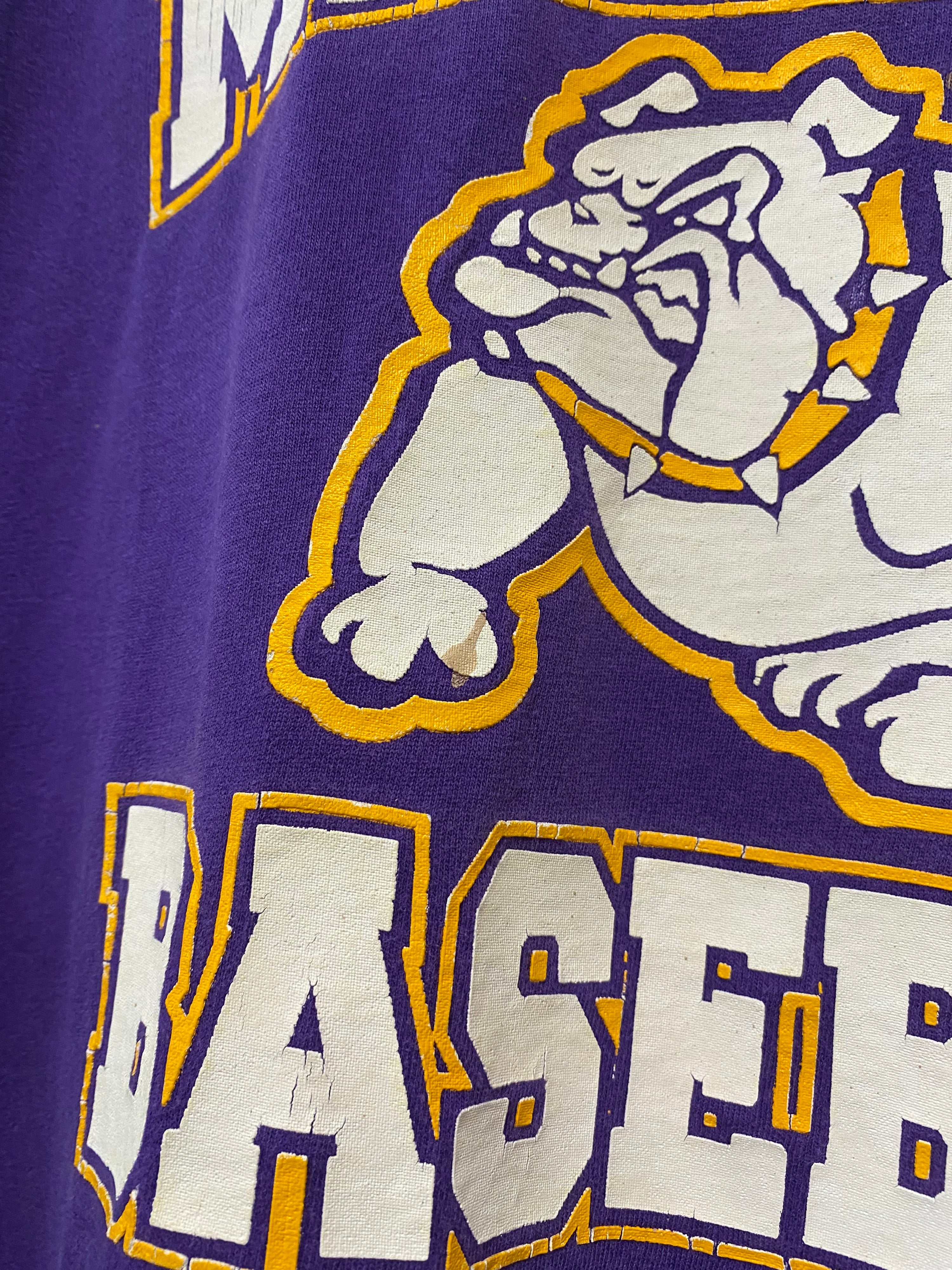 L - 2000s Adidas x Marianna Baseball Purple Tee
