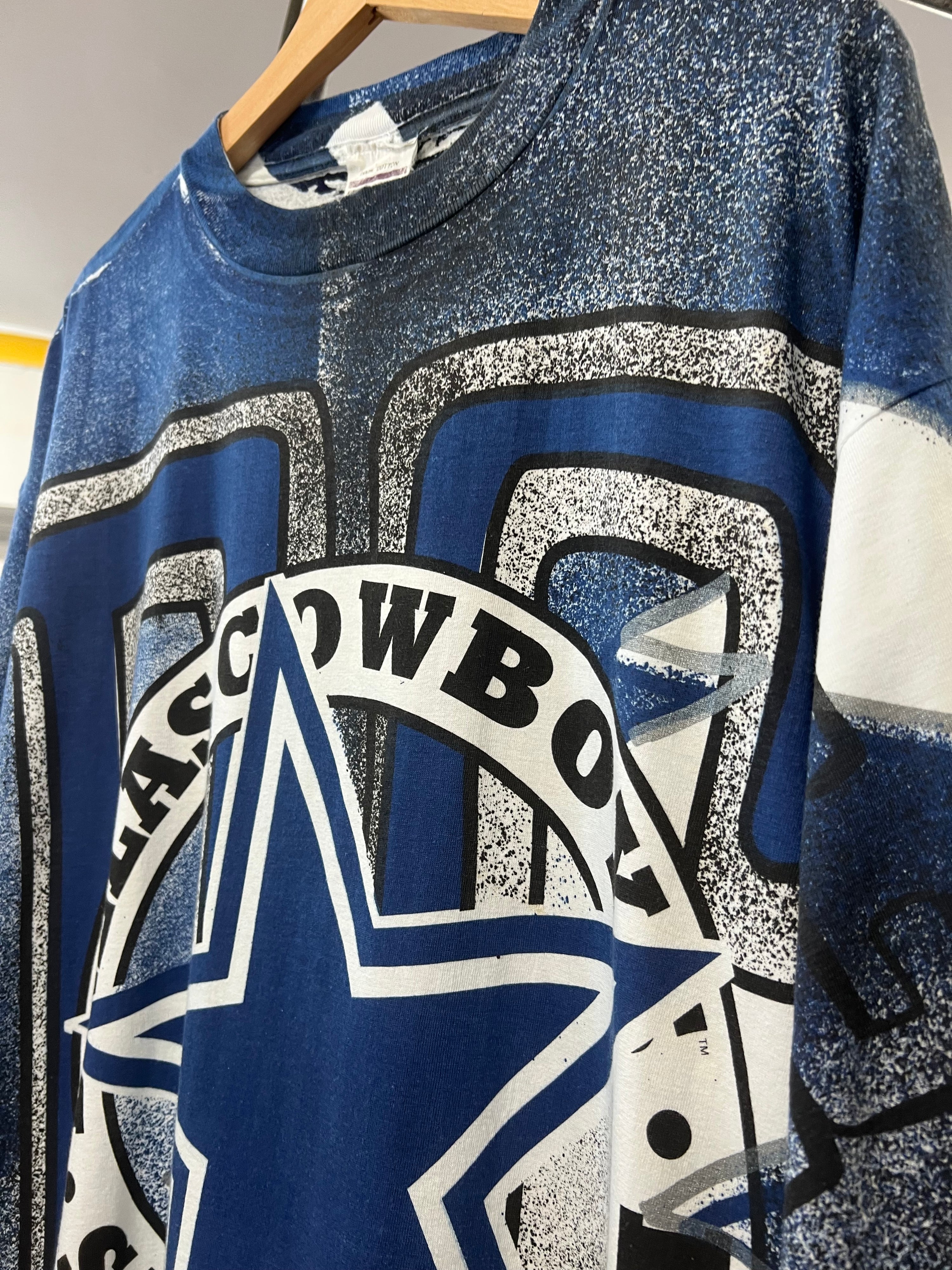 [XL] 1990s Dallas Cowboys All Over Print Tee