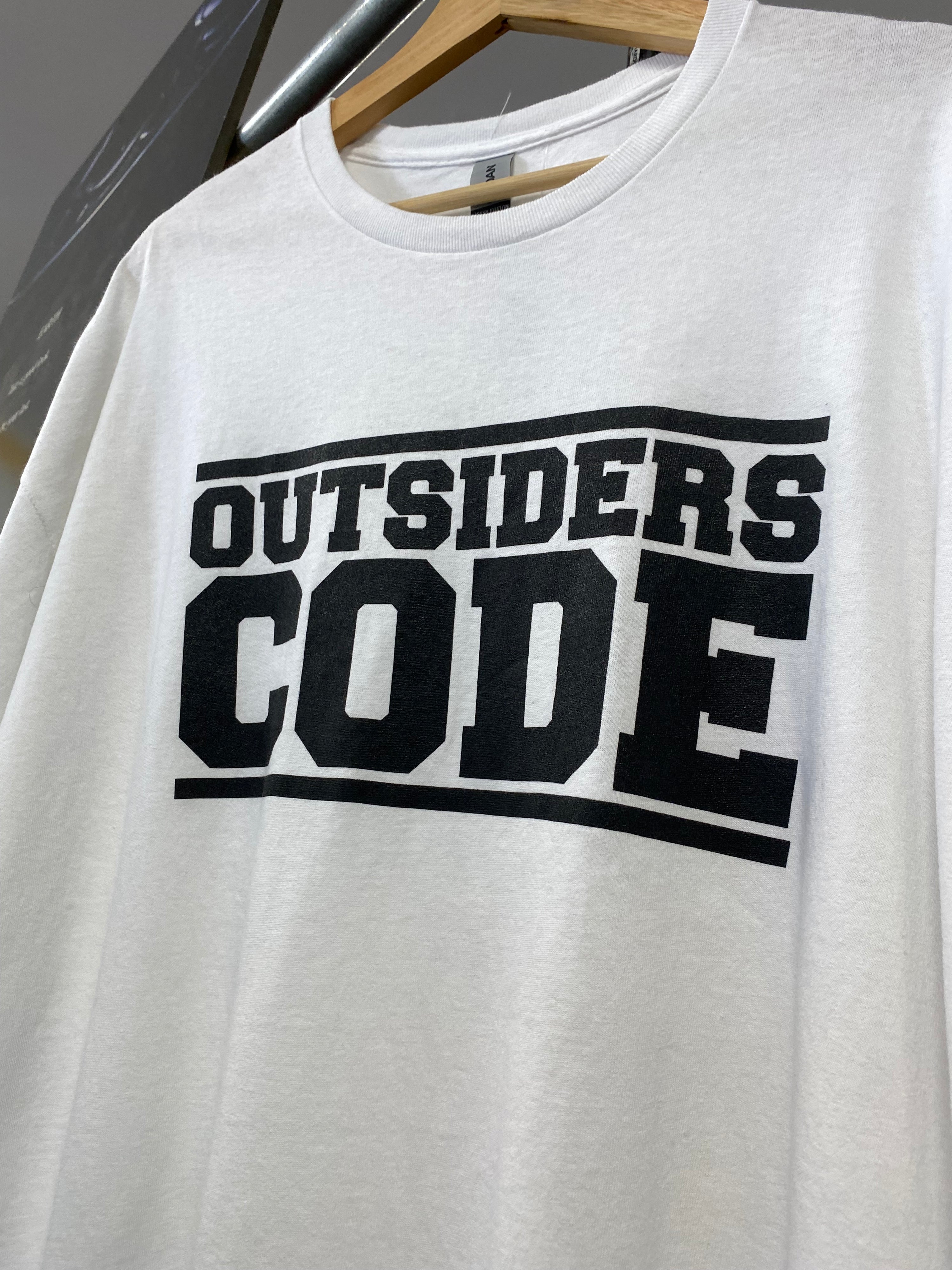[2XL] Outsiders Core White Tee