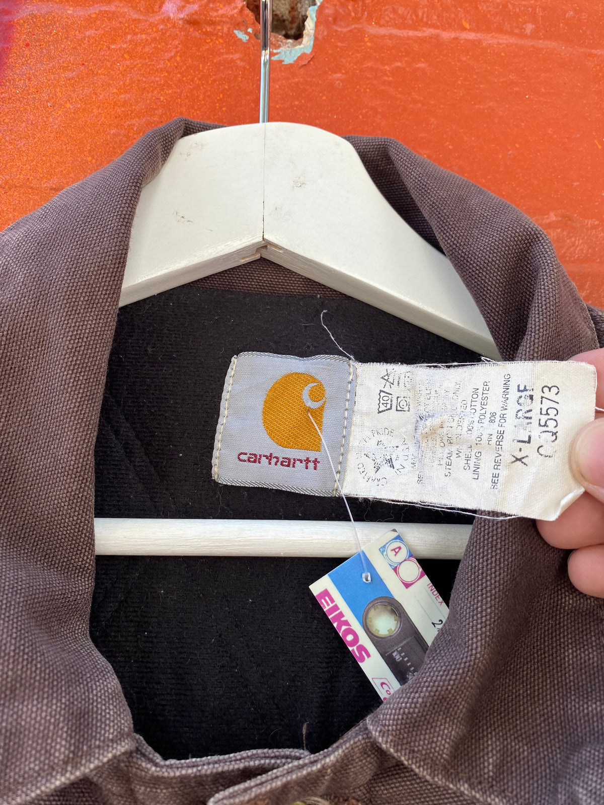 [XL] Vintage Carhartt cq5573 Brown Coat