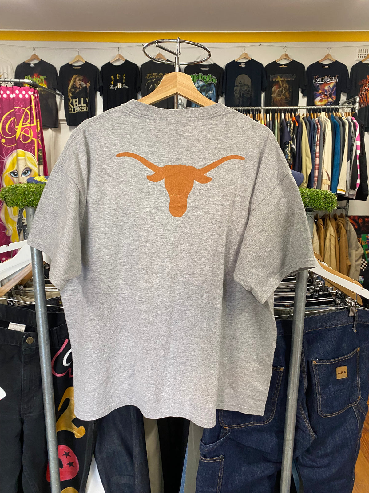 XL - Nike x Texas Longhorns Big Back DS Grey Tee