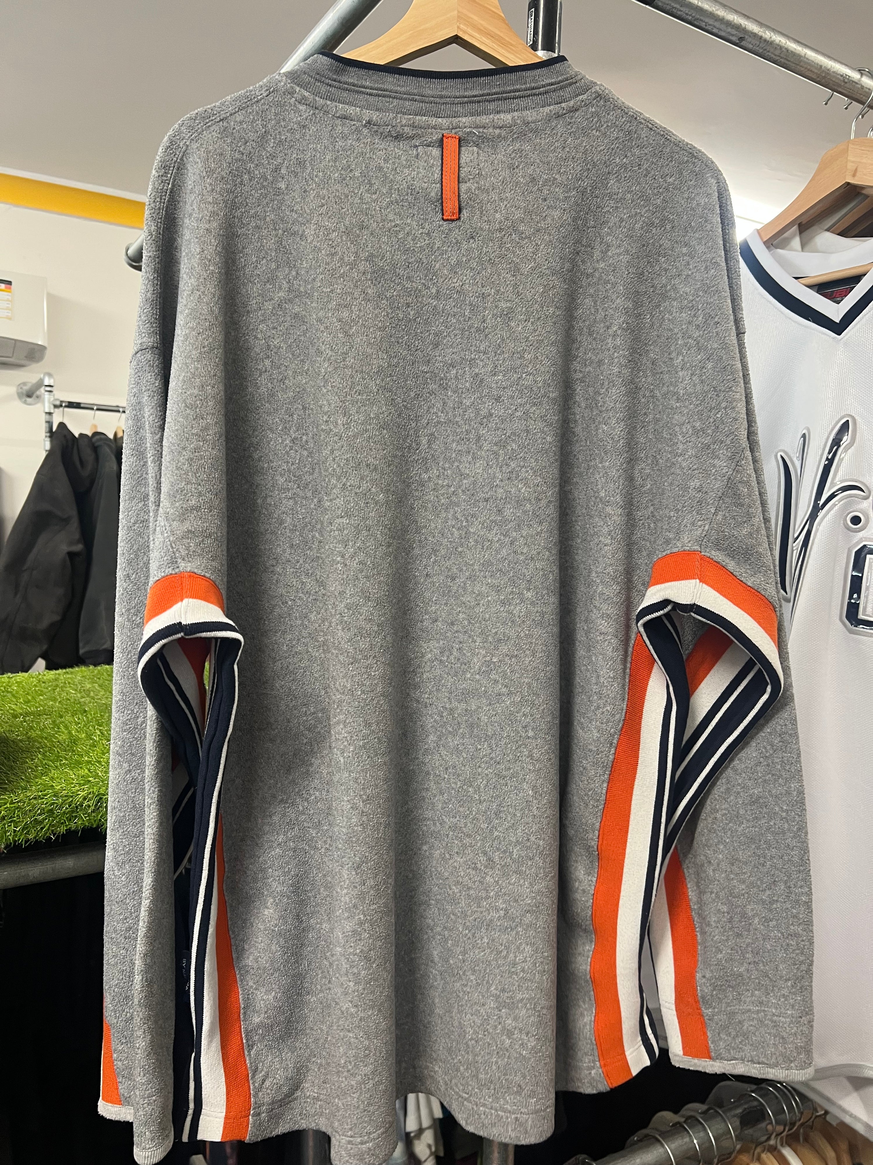 [XL] Nautica Marine Denim Co Grey Fleece