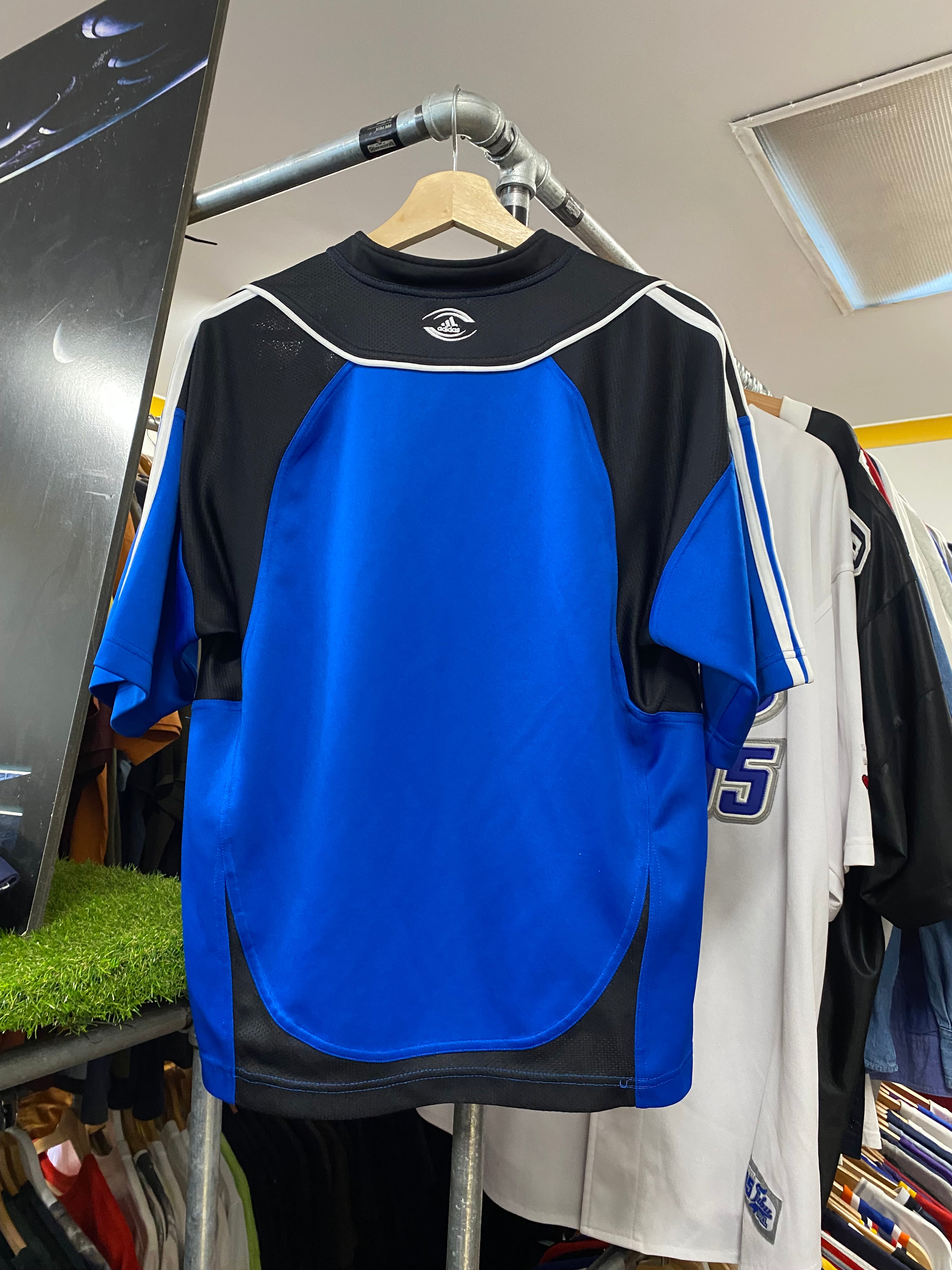 [M] Adidas x All Blacks Blue Rugby Jersey