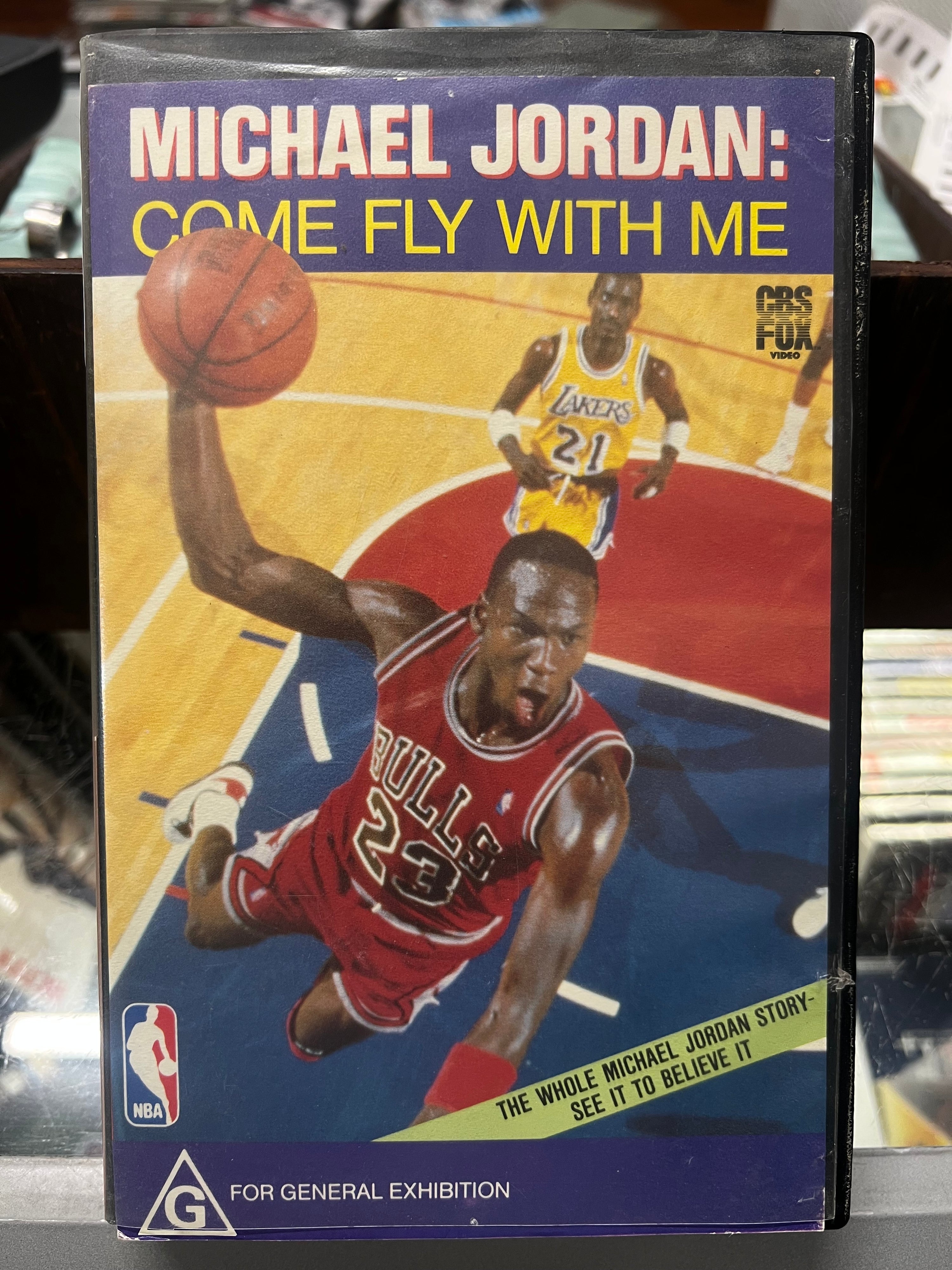 [VHS] Michael Jordan Come Fly With Me Big Box