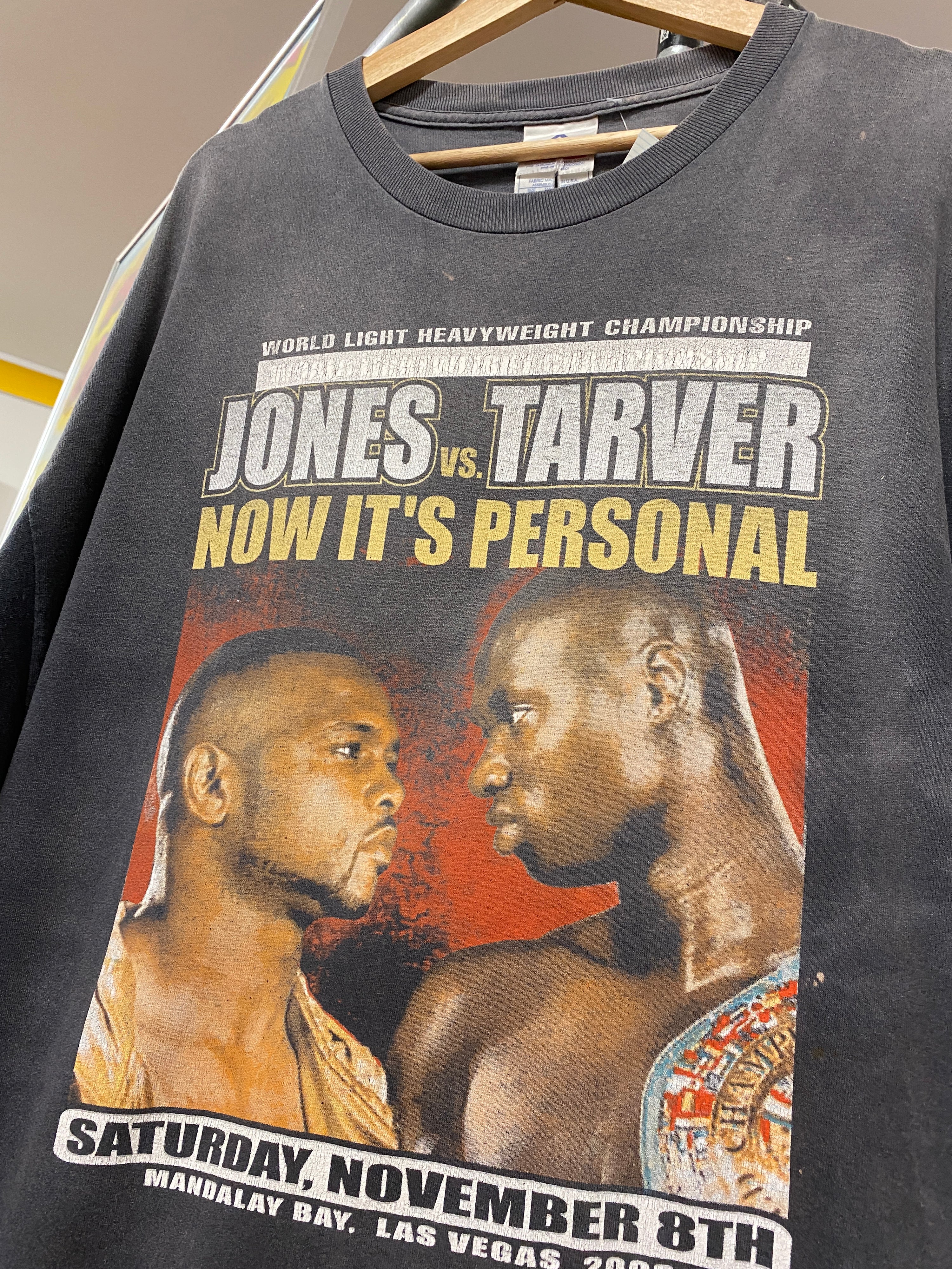 2XL - 2003 Jones Vs Tarver Faded Tee