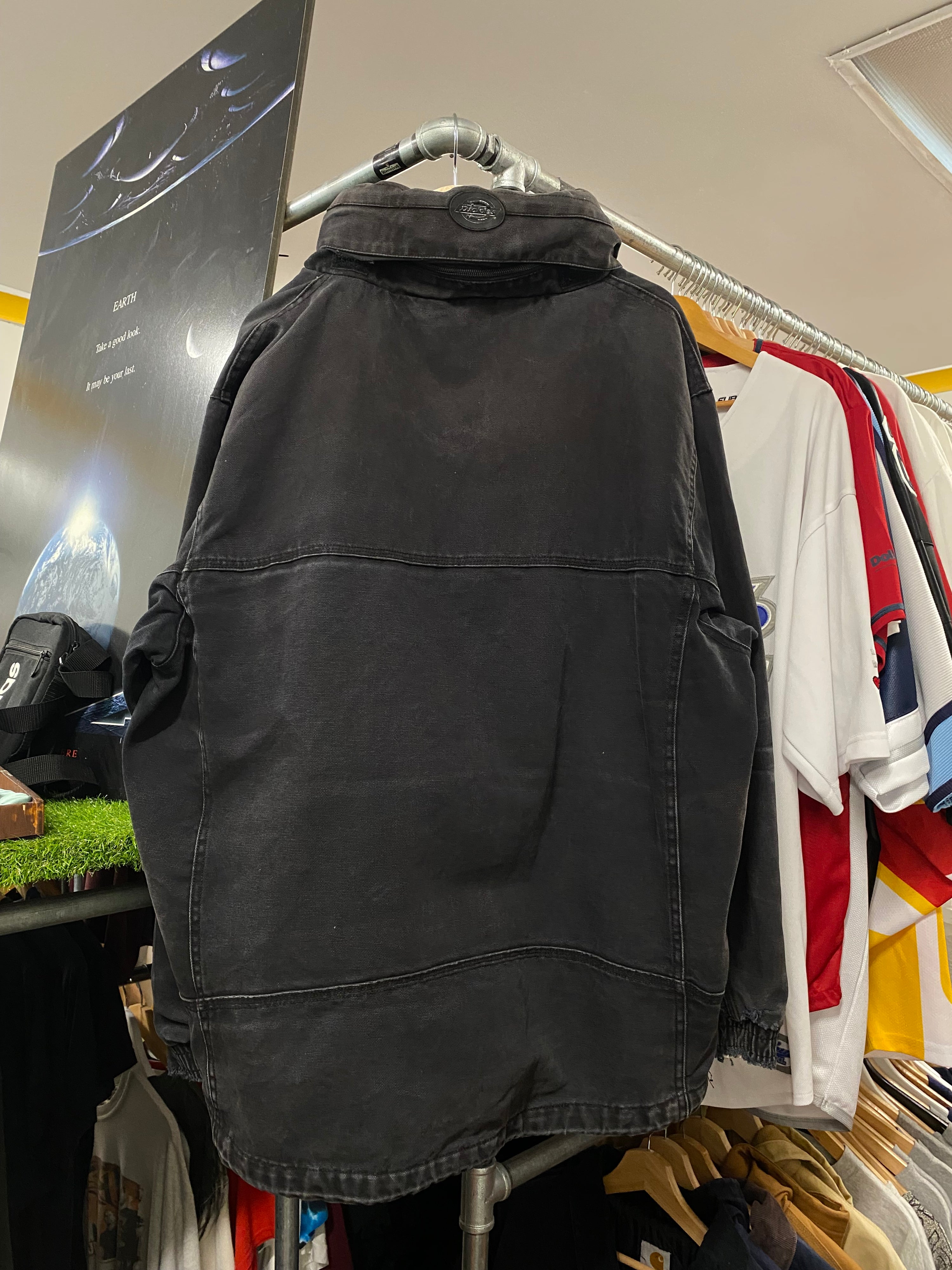 [XL] Vintage Dickies Heavy Black Work Jacket