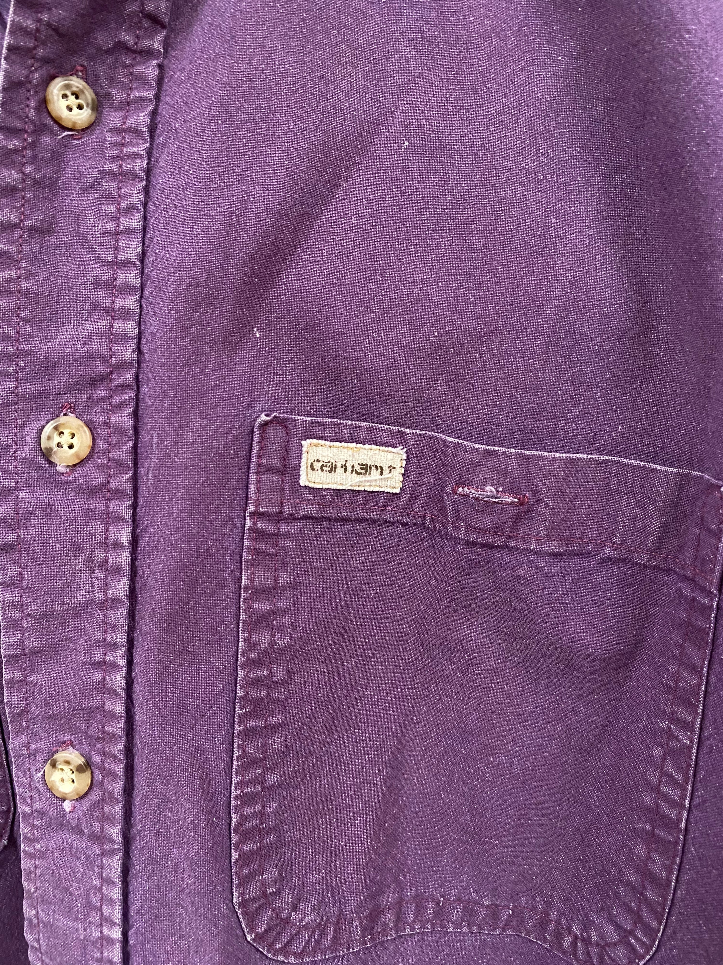 [XL] Carhartt Plum SS Button Up