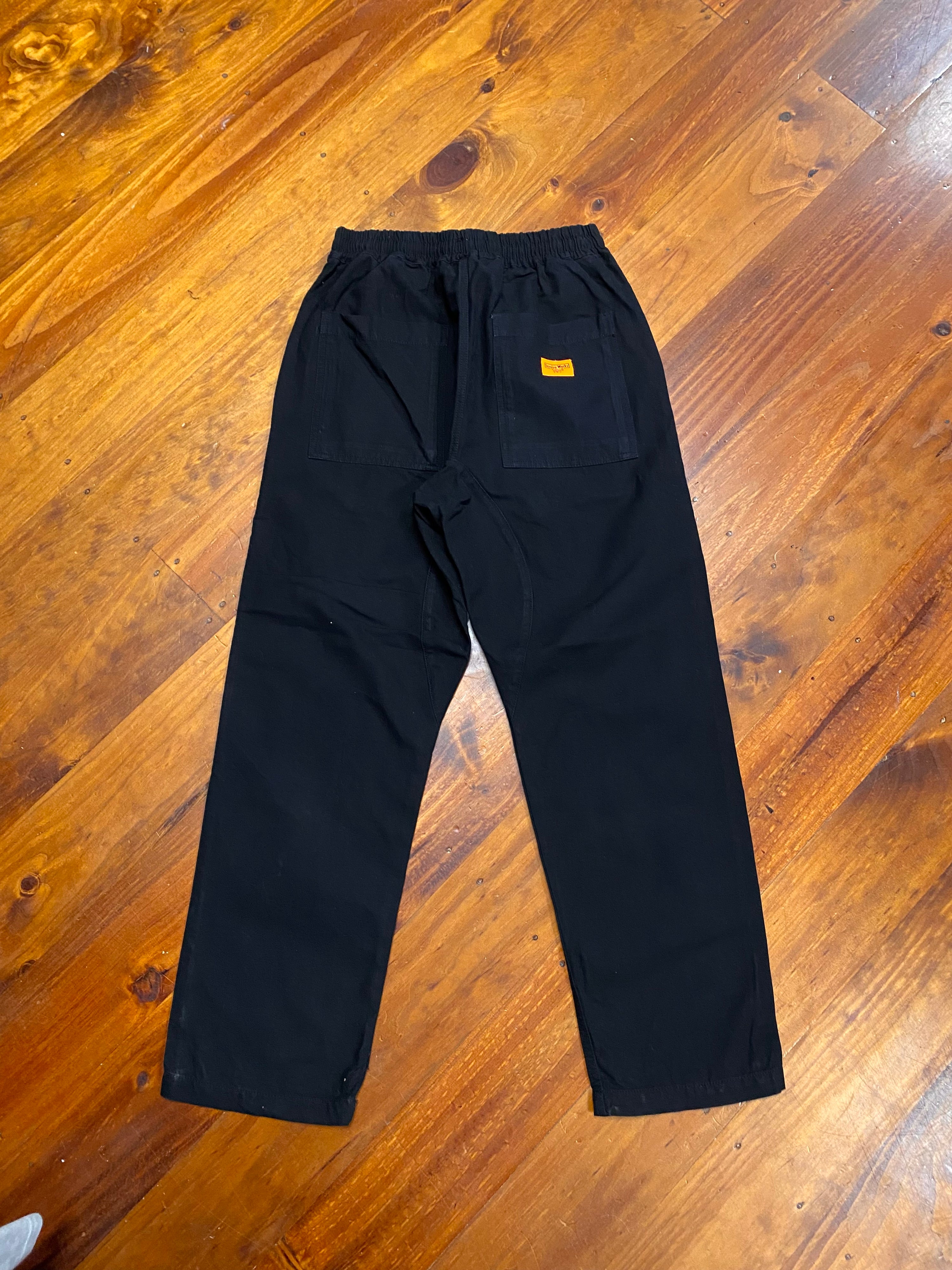 [S] Service Works Black Cotton Pants