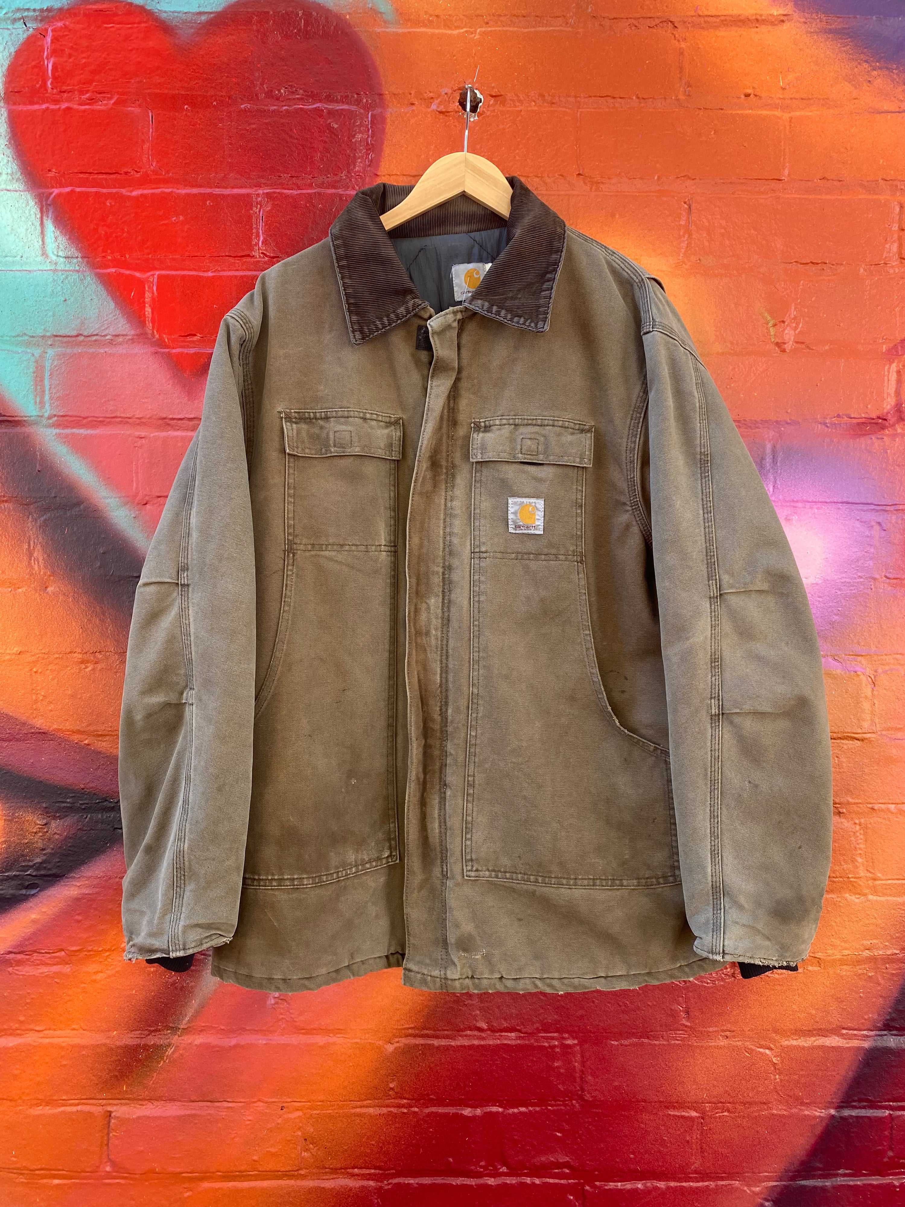 [XL] Vintage Carhartt C26CHT Brown Arctic Jacket