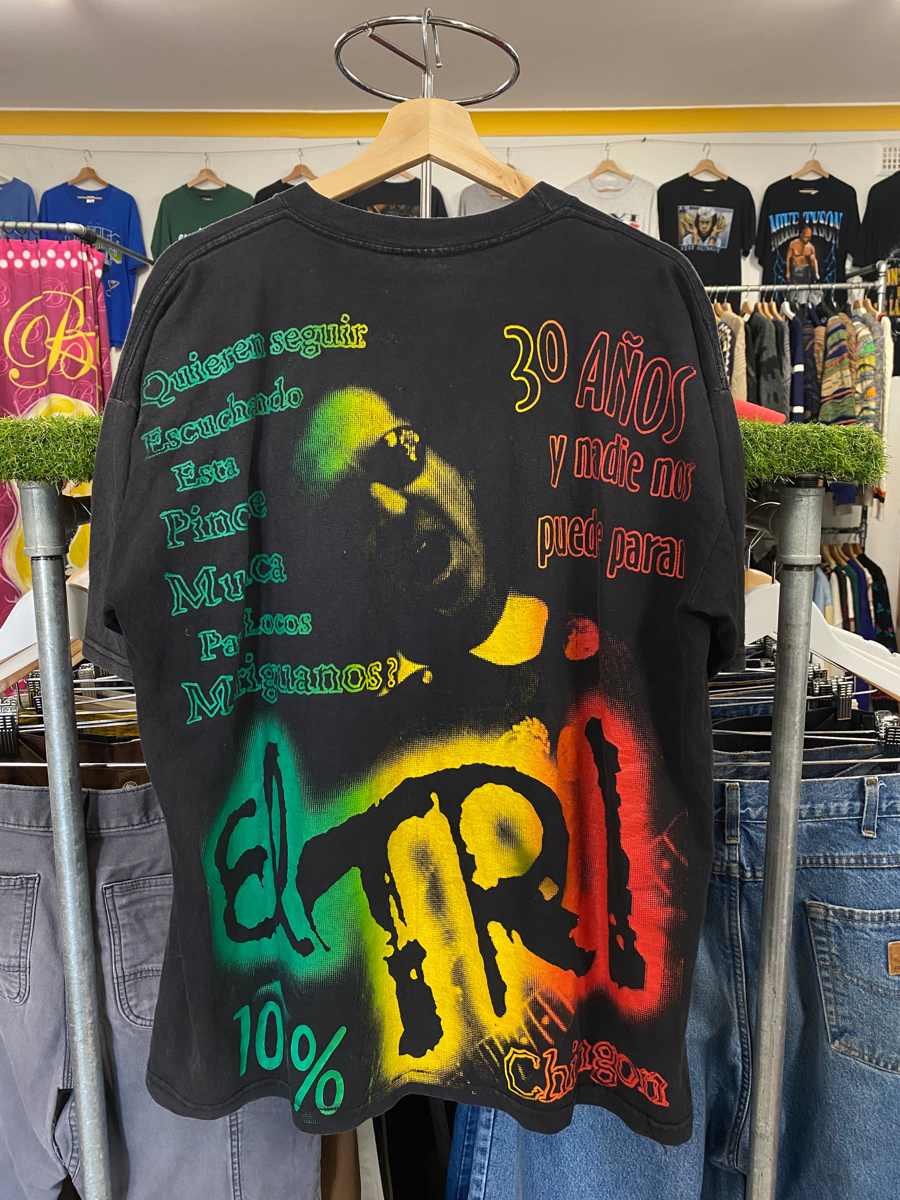 [XL] 1998 El Tri 30 Years All Over Print Tee